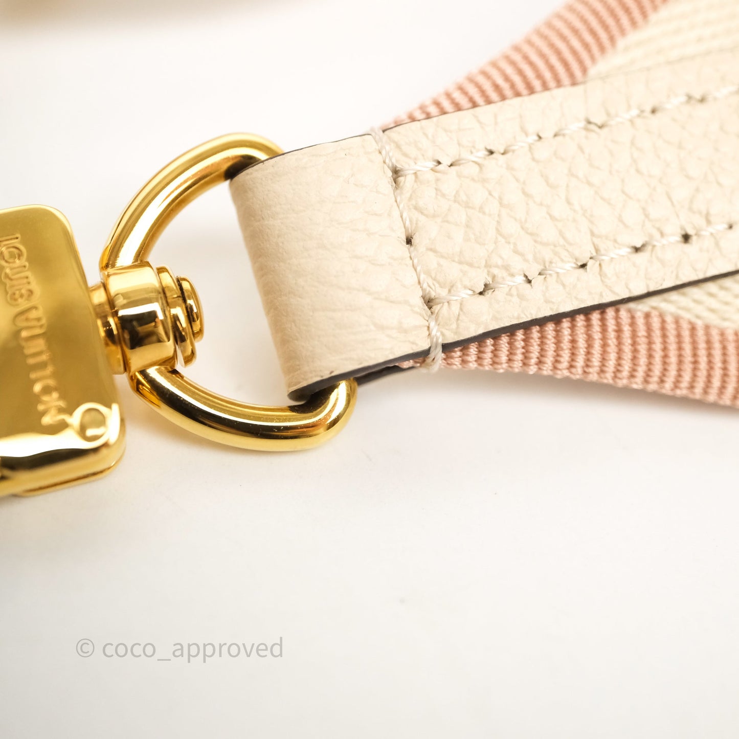 Louis Vuitton Diane Crème Beige Monogram Empreinte Leather