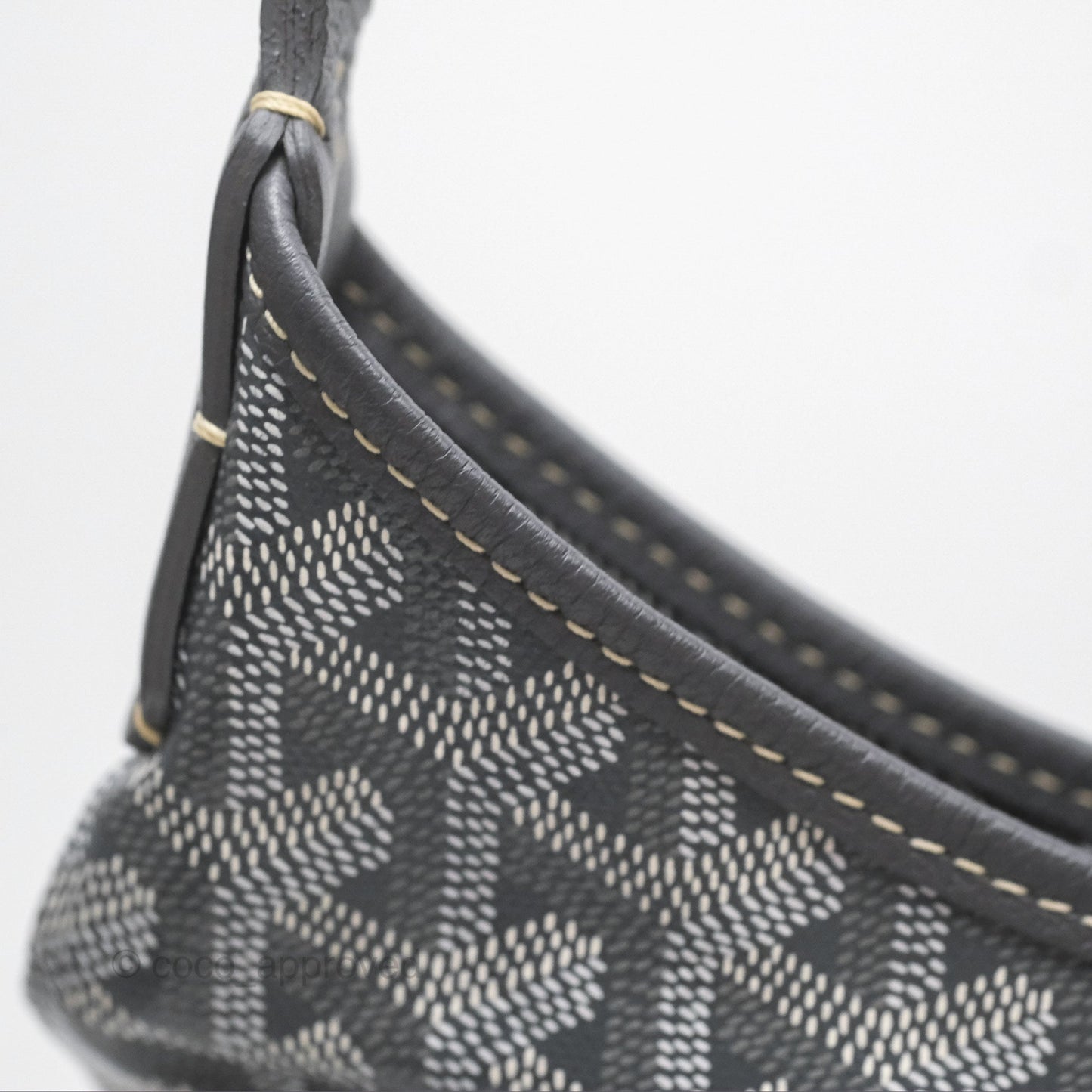 Goyard Bohème Hobo Bag Grey Goyardine Canvas
