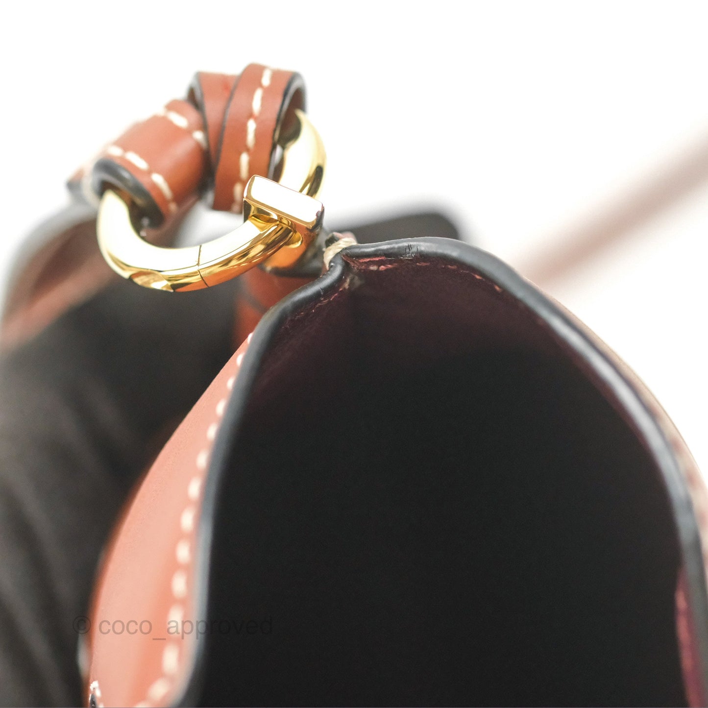 Loewe Gate Pocket Rust Soft Calfskin