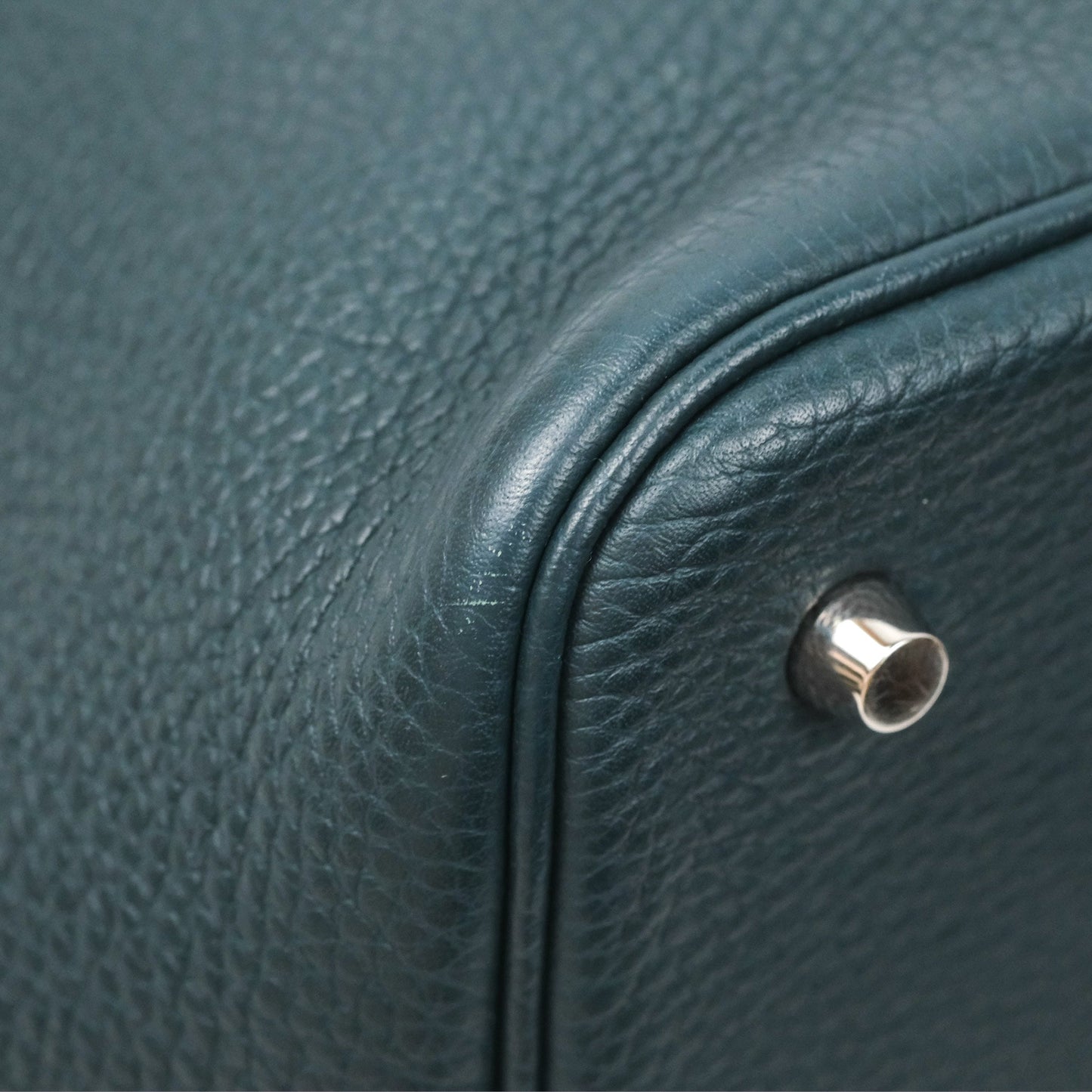 Hermès Picotin Lock 22 Vert Cypress 6O Clemence Palladium Hardware