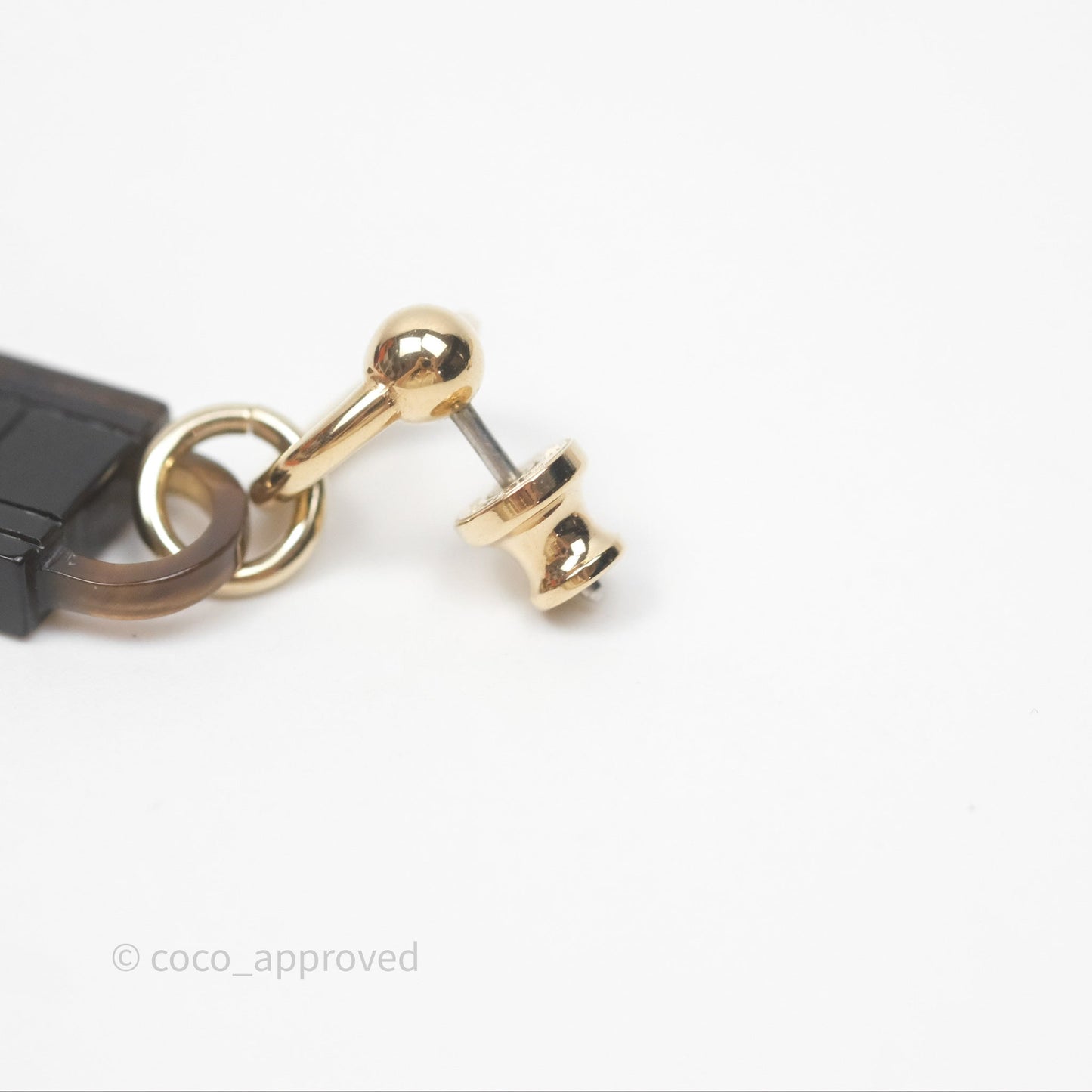Hermès Fusion Amulette Maroquinier Earrings