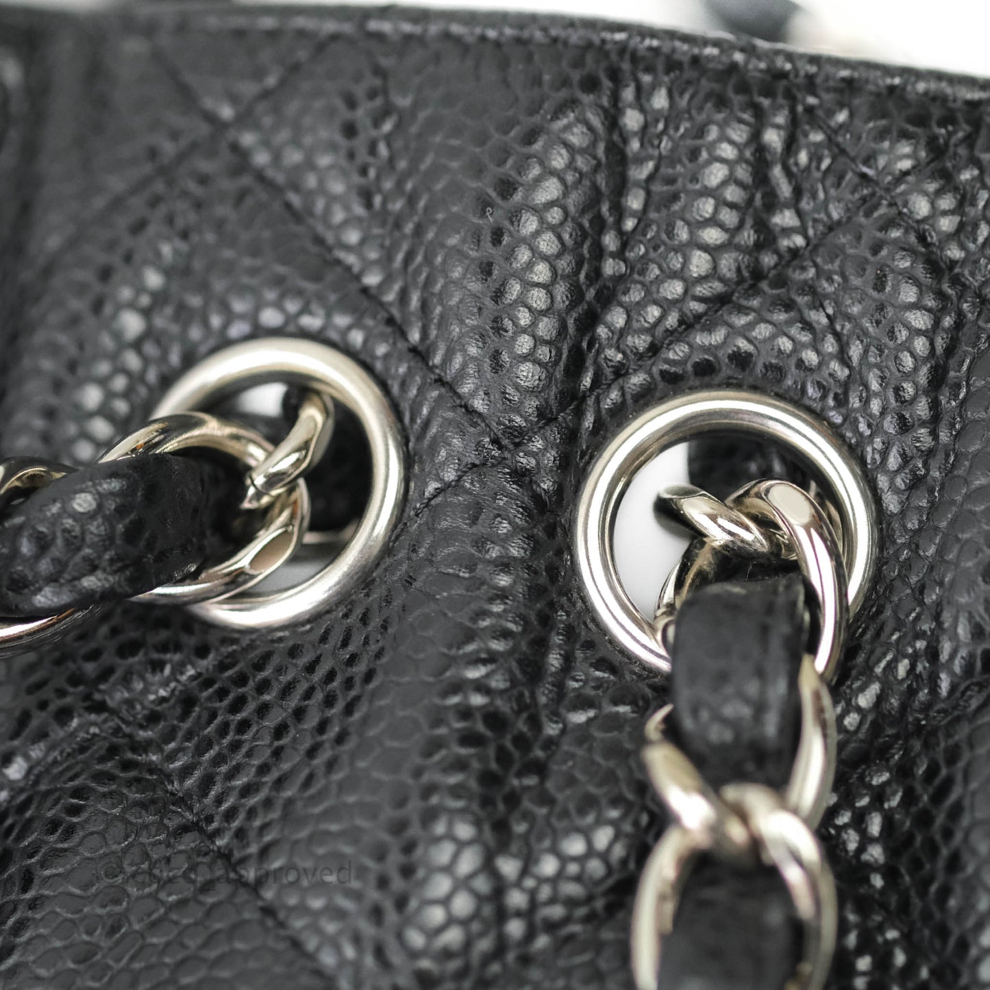 Chanel Jumbo Double Flap Black Caviar Silver Hardware⁣⁣