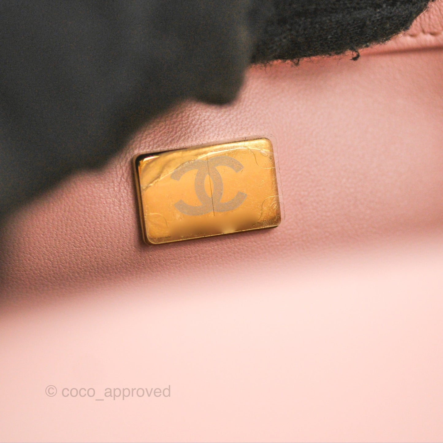 Chanel Quilted Mini Square Flap with Camellia Adjustable Chain Pink Clair Lambskin 23S