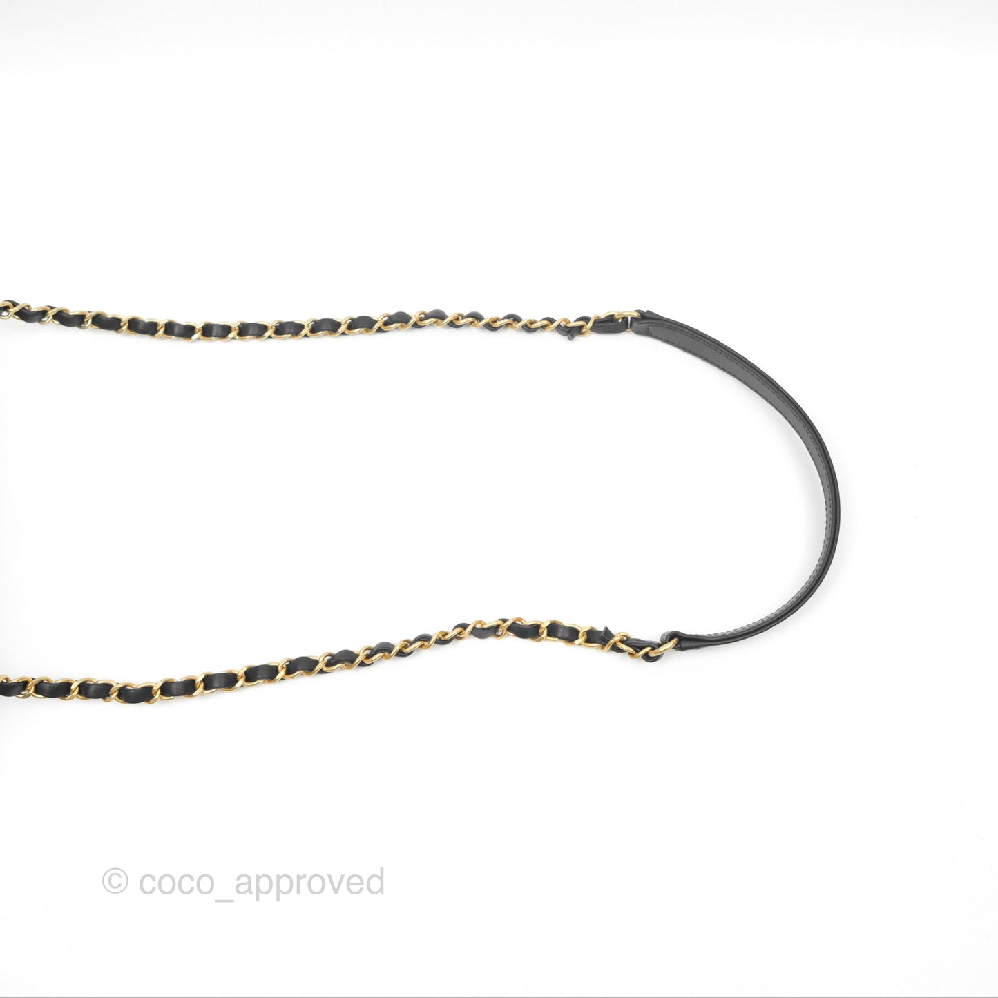 Chanel Mini Flag Bag Black & Grey Tweed Aged Gold Hardware