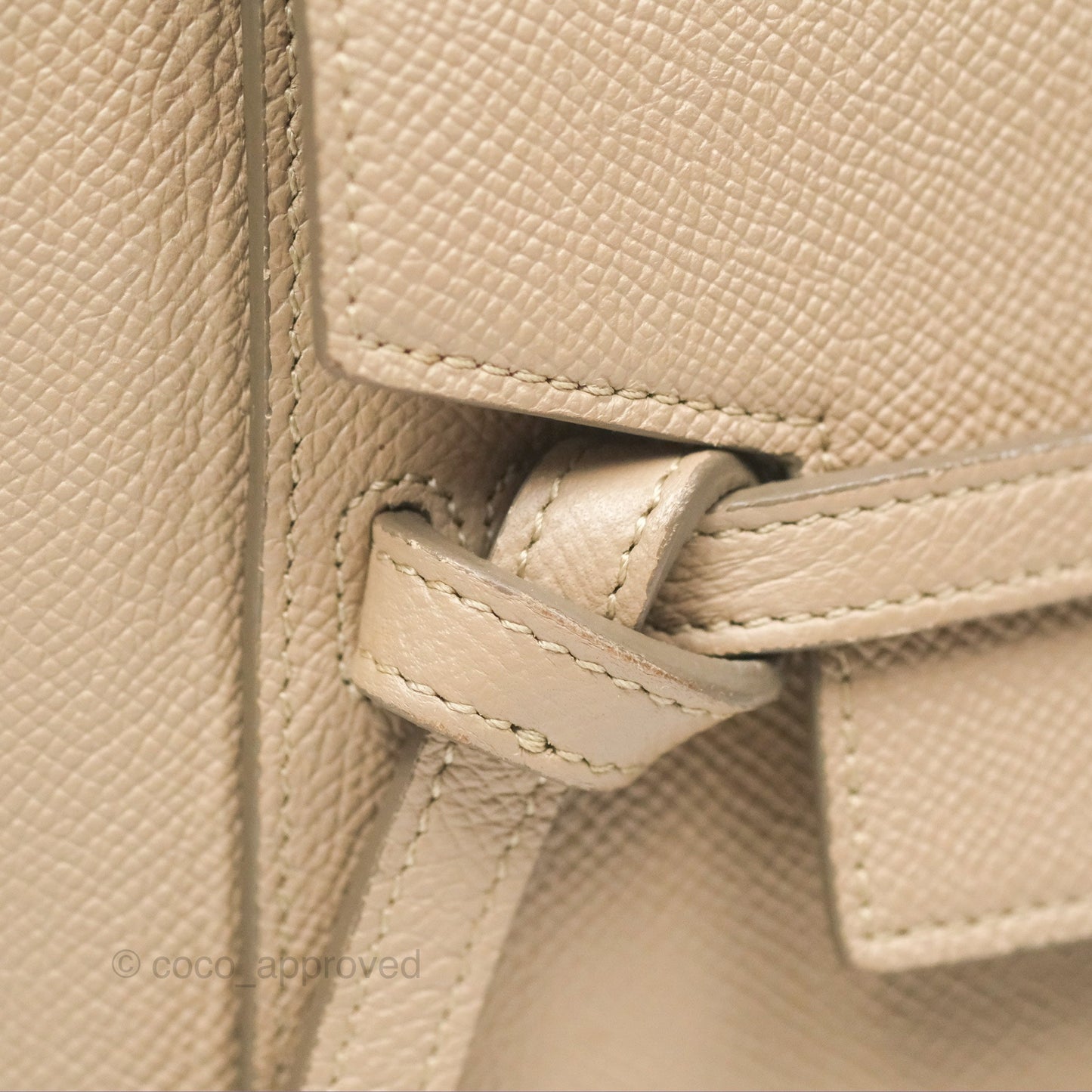 Celine Nano Belt Bag Light Taupe Grained Calfskin Gold Hardware