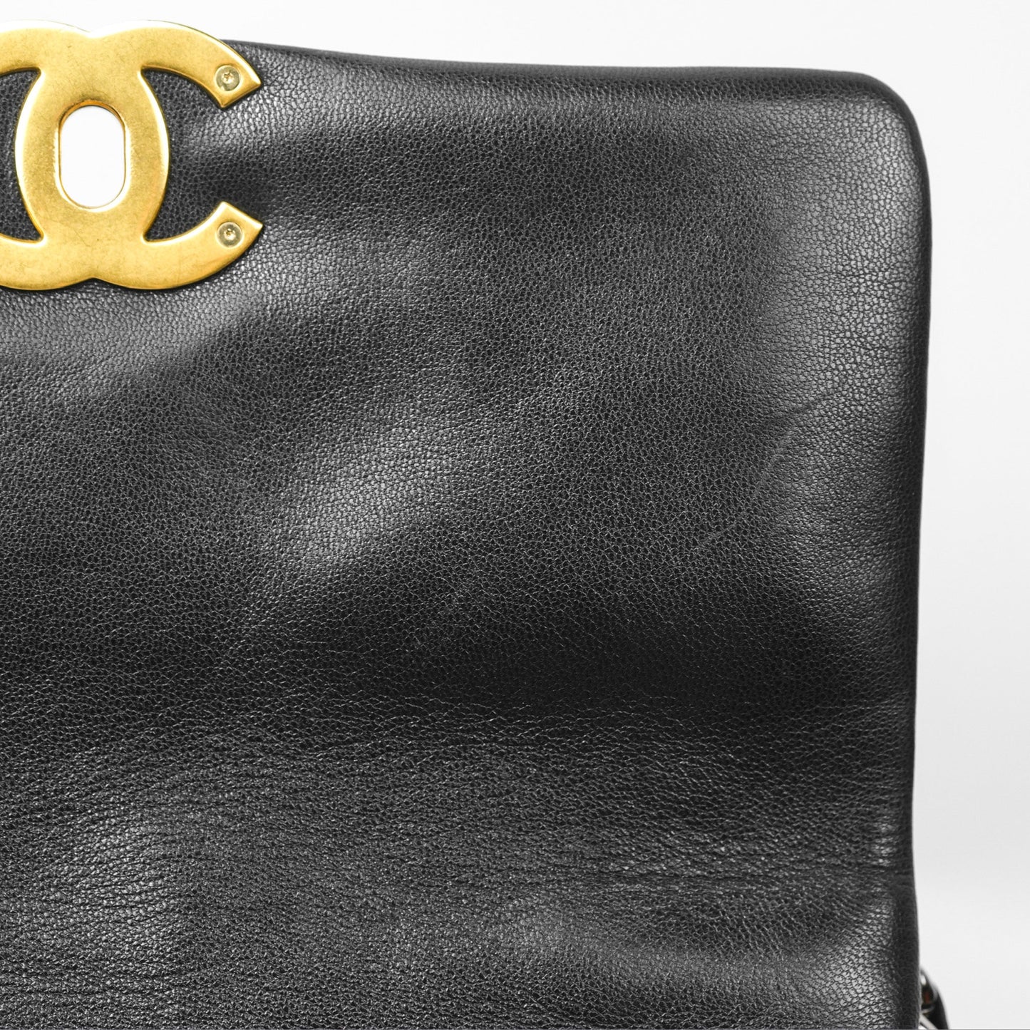 Chanel 19 Small Black Goatskin Mixed Hardware