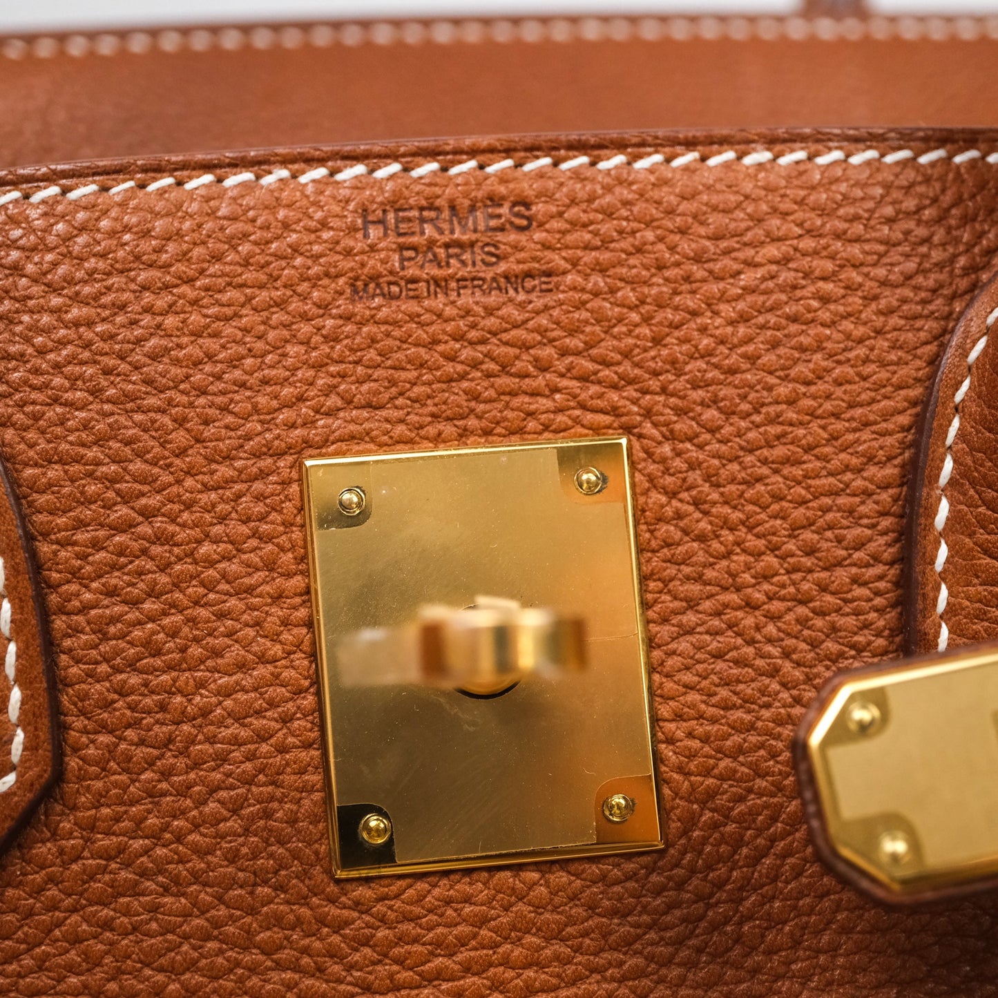 Hermes Birkin 30 Barenia Fauve Gold Hardware