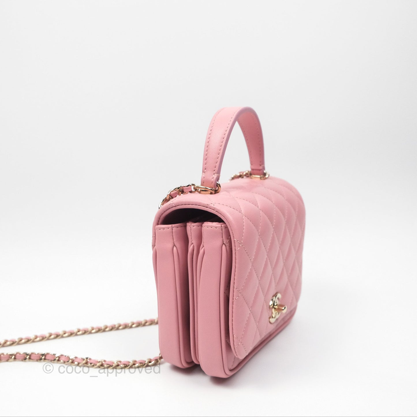 Chanel Citizen Chic Flap Bag Pink Lambskin Gold Hardware