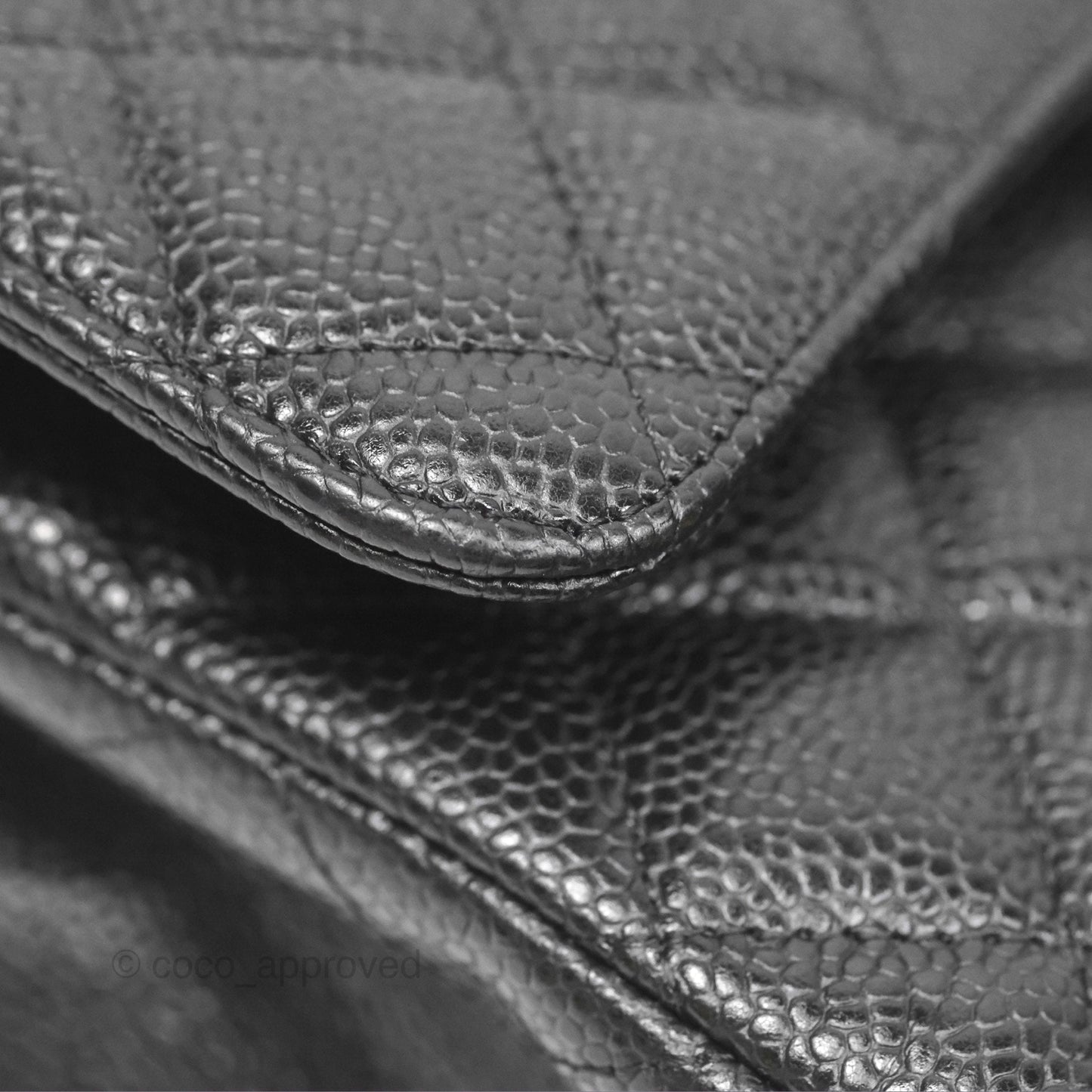 Chanel Small Classic Flap Quilted Black Caviar Gold Hardware