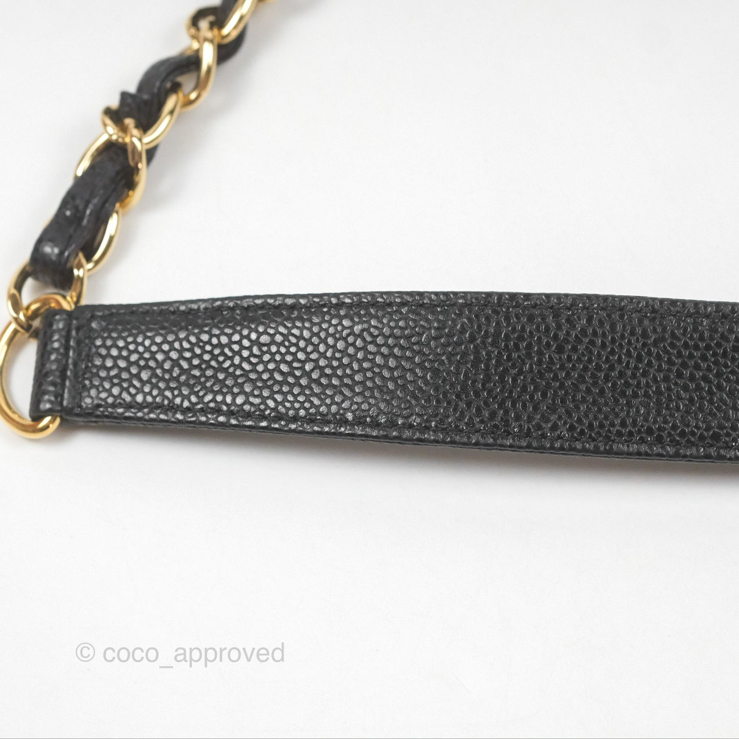 Chanel GST Black Caviar Gold Hardware