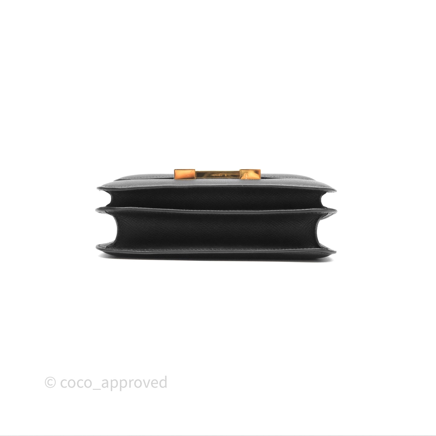 Hermès Constance Mini 18cm Black Noir 89 Epsom Gold Hardware