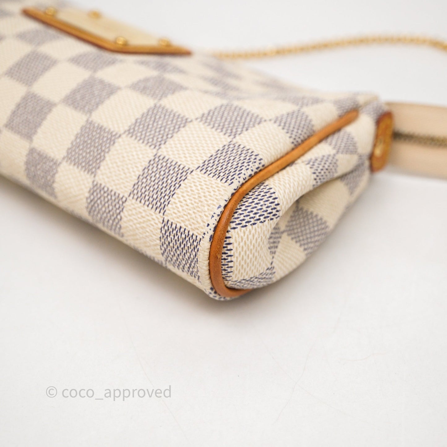Louis Vuitton Eva Damier Azur Canvas Shoulder Bag