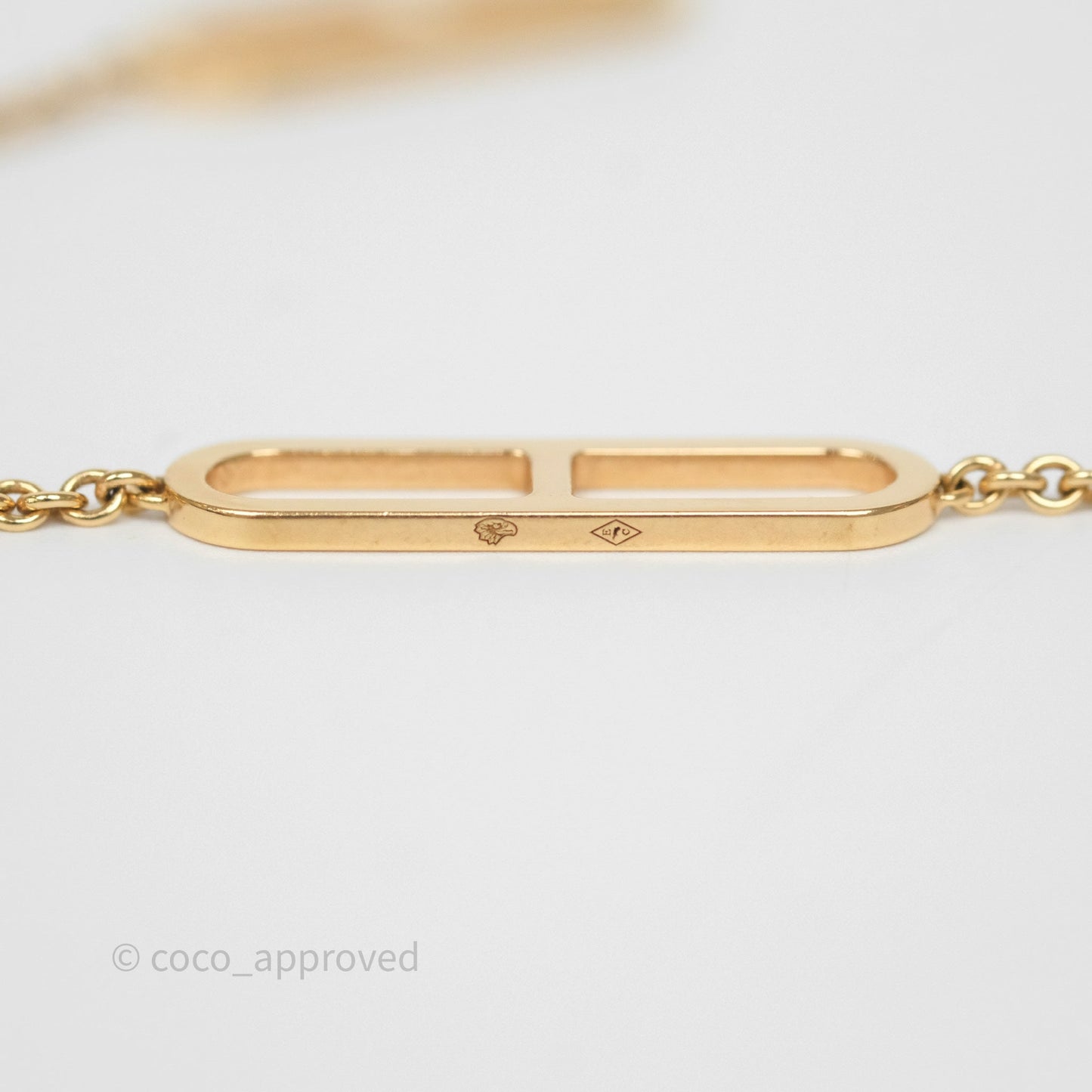 Hermès Ever Chaine d'Ancre Bracelet Diamonds Rose Gold