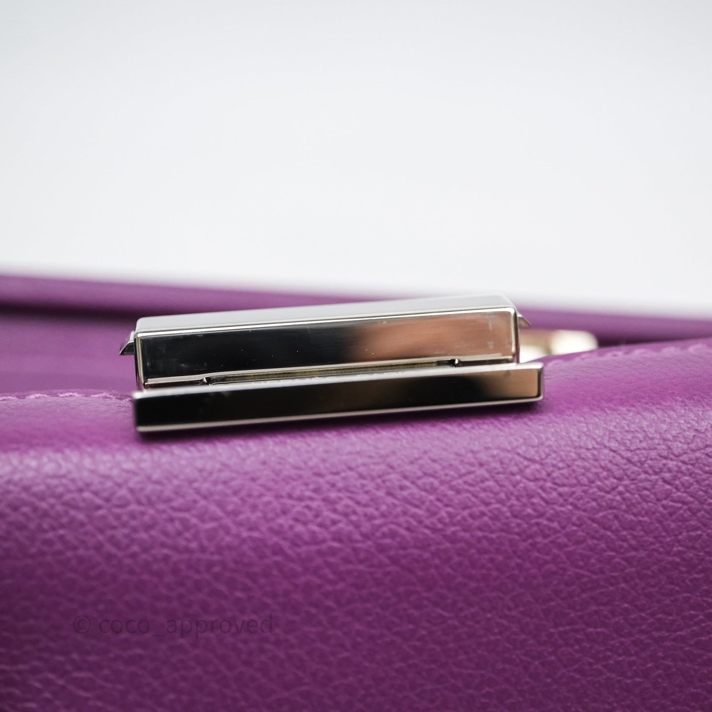 Hermes Clic H Bag Anemone P9 Veau Evercolor Palladium Hardware
