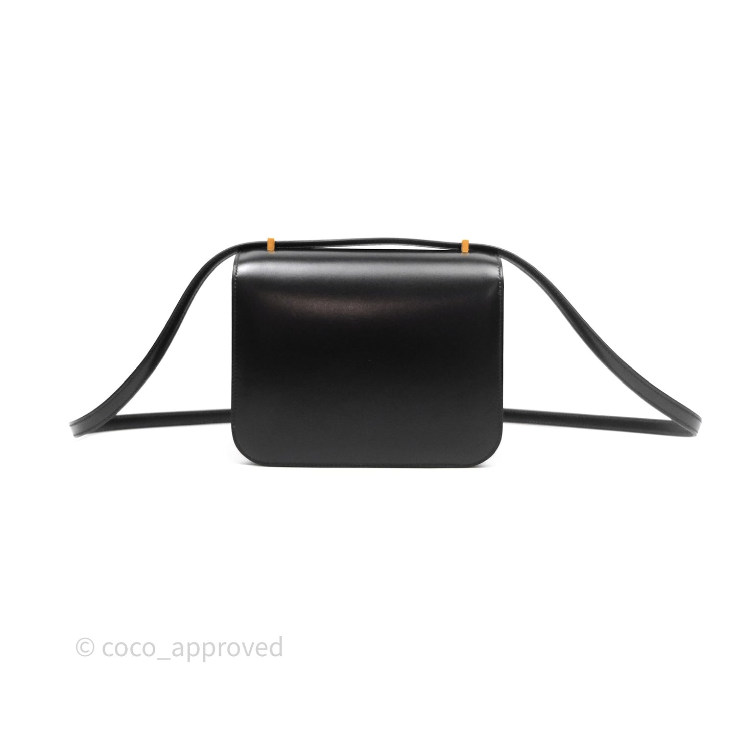Hermès Constance Mini 18cm Mirror Black Noir 89 Box Leather Gold Hardware