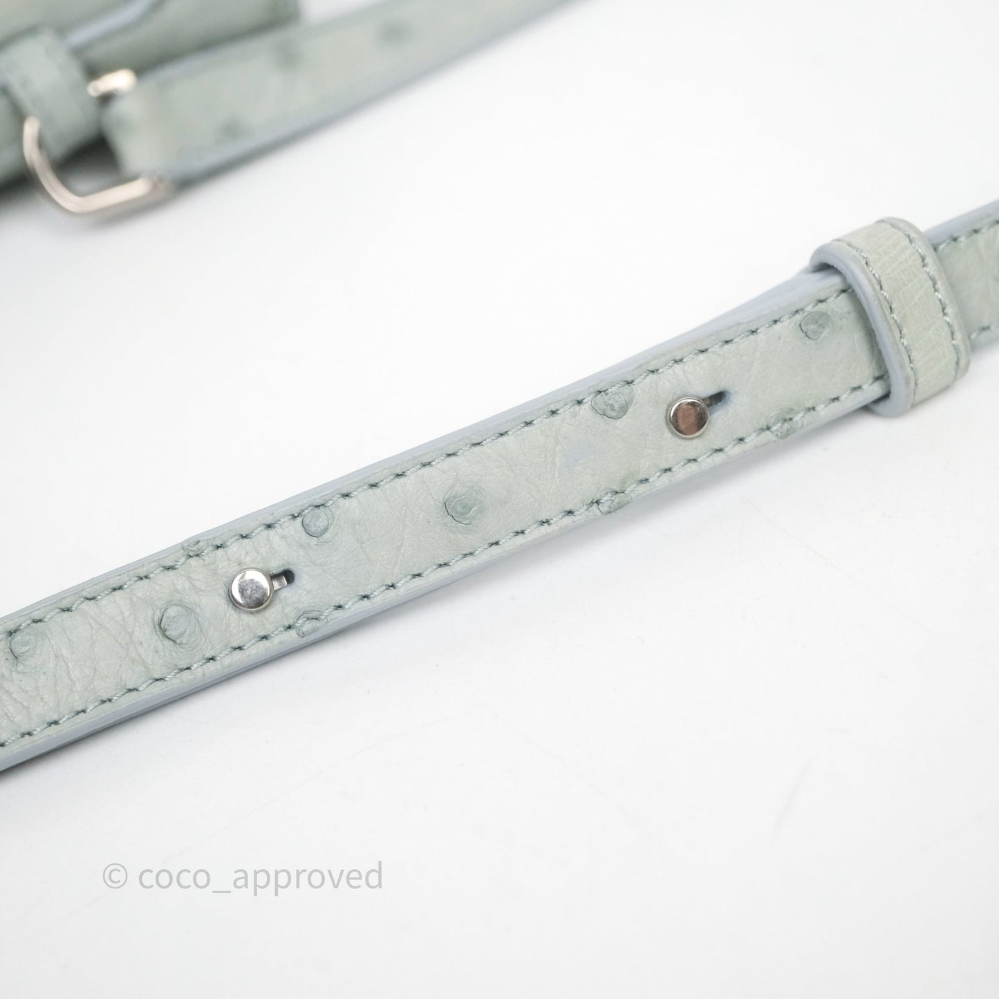 Loro Piana Extra Pocket L19 Light Blue Grey Calfskin