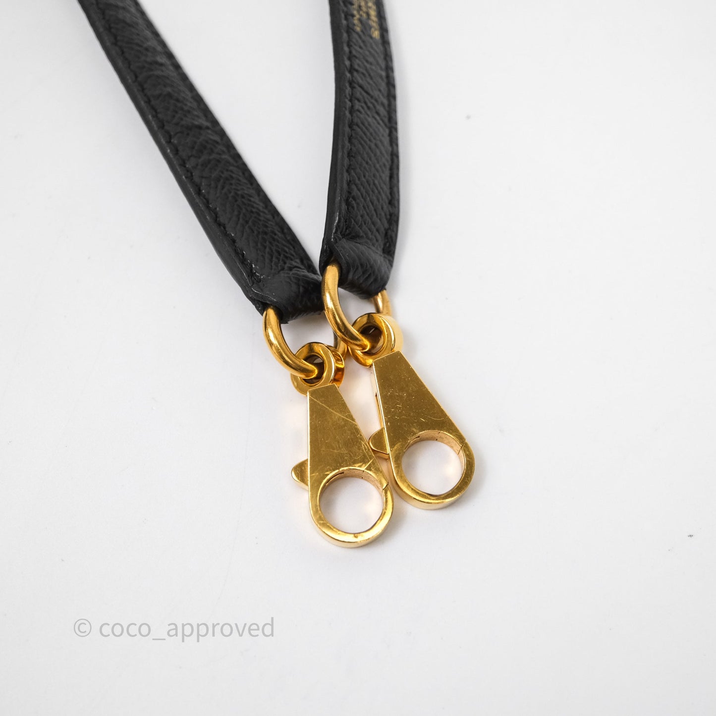 Hermès Kelly 25 Black Noir 89 Epsom Gold Hardware