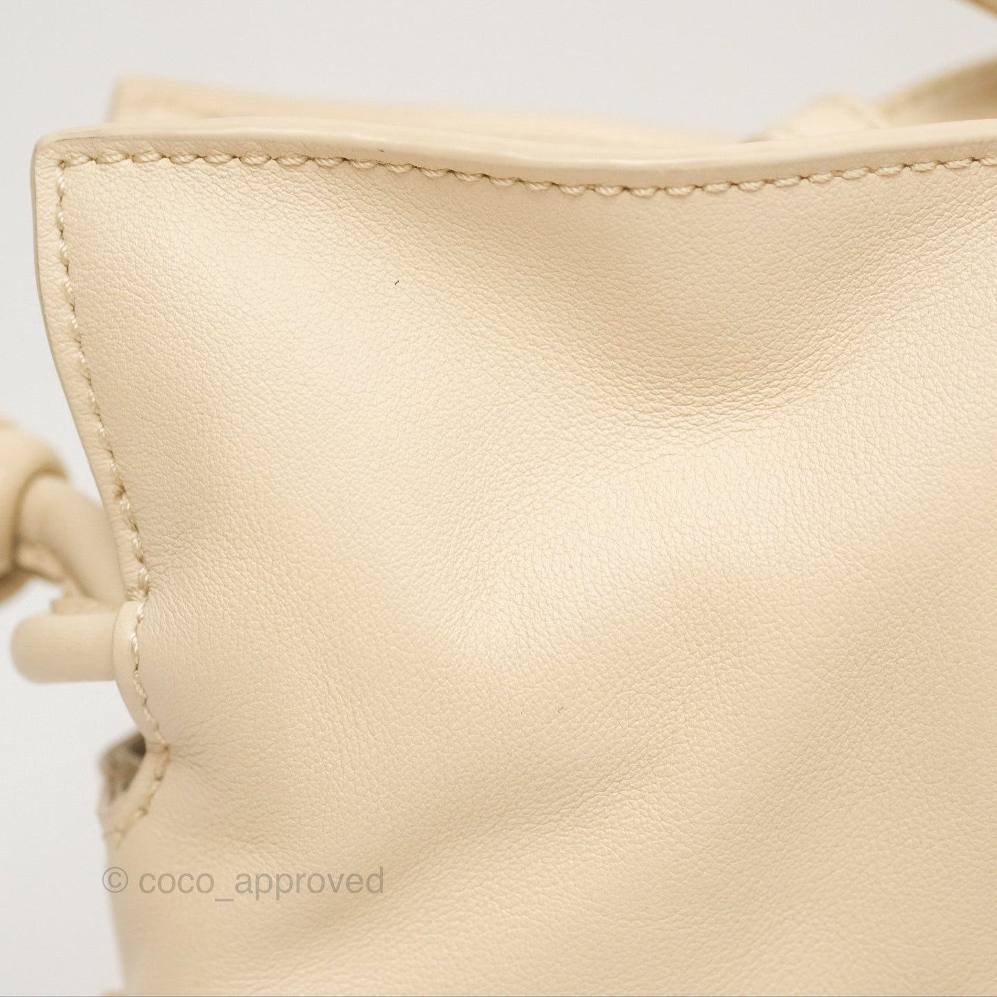 Loewe Mini Nappa Flamenco Clutch Angora