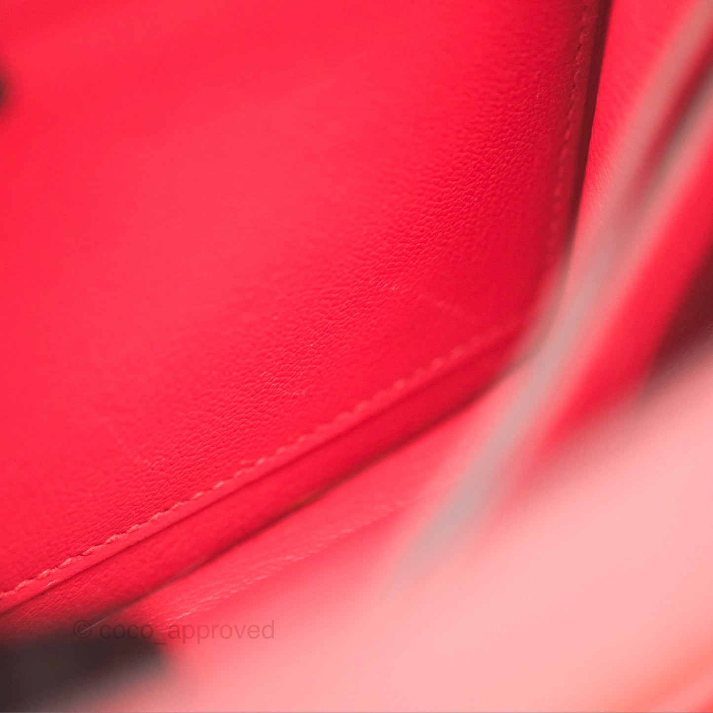 Hermès Roulis Mini 18 Rouge De Coeur Evercolor Permabrass Hardware