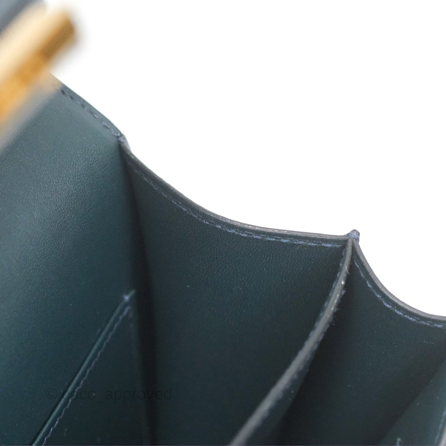 Hermès Constance Mini 18cm Veau Rousseau Veau Monsieur Gold Hardware