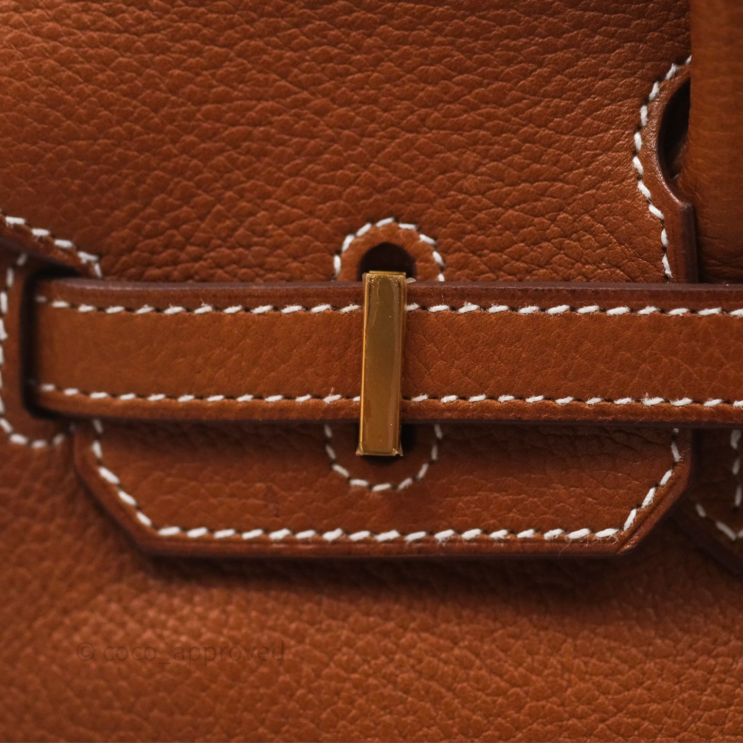 Hermès Birkin 25 Retourne Fauve 34 Barenia Gold Hardware