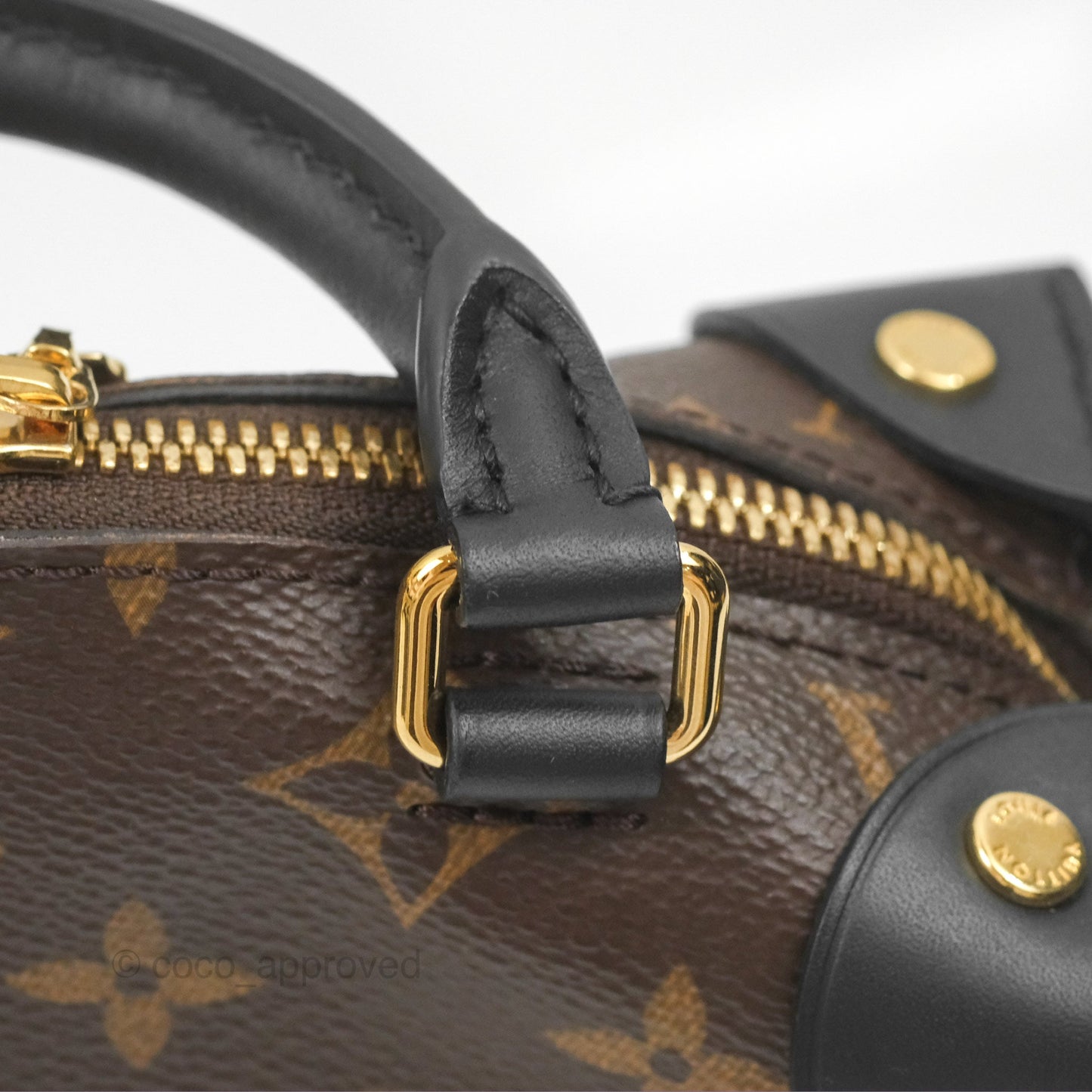 Louis Vuitton Petite Malle Souple Monogram Canvas