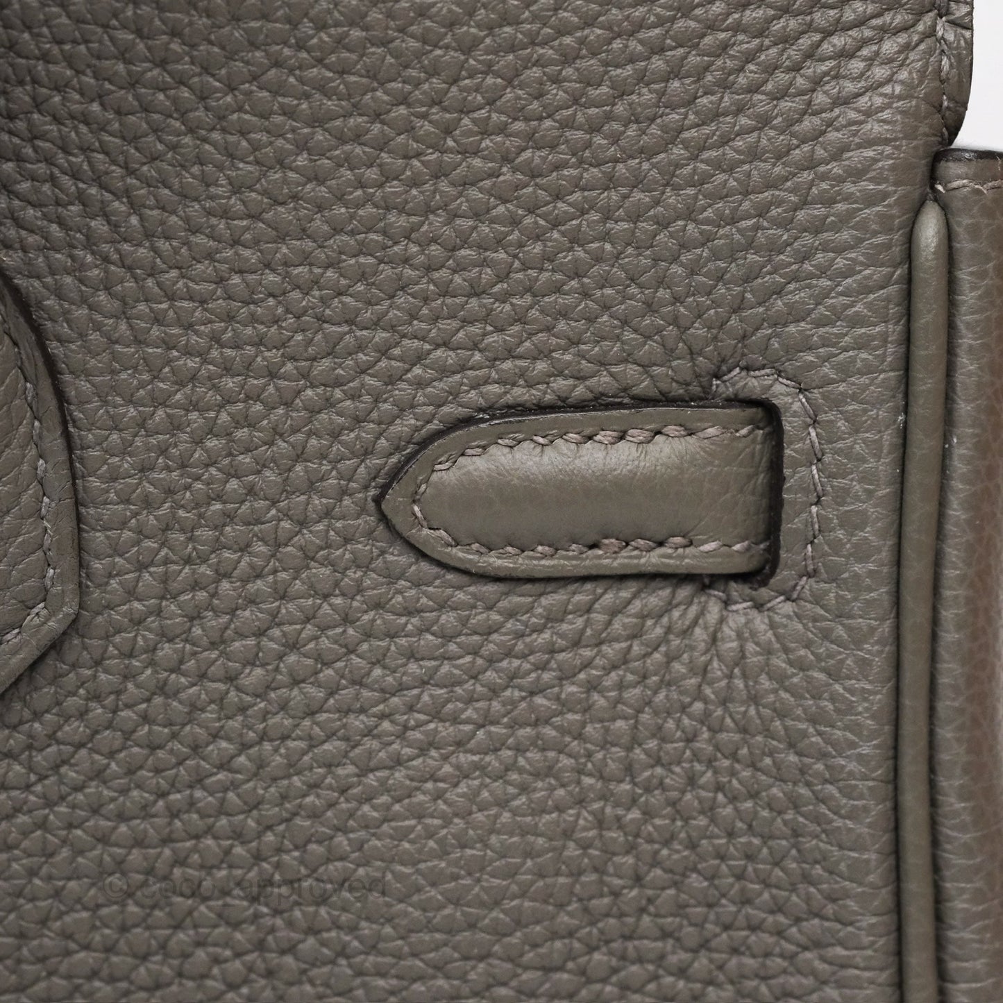 Hermès Birkin 25 Retourne Gris Meyer 0L Togo Gold Hardware
