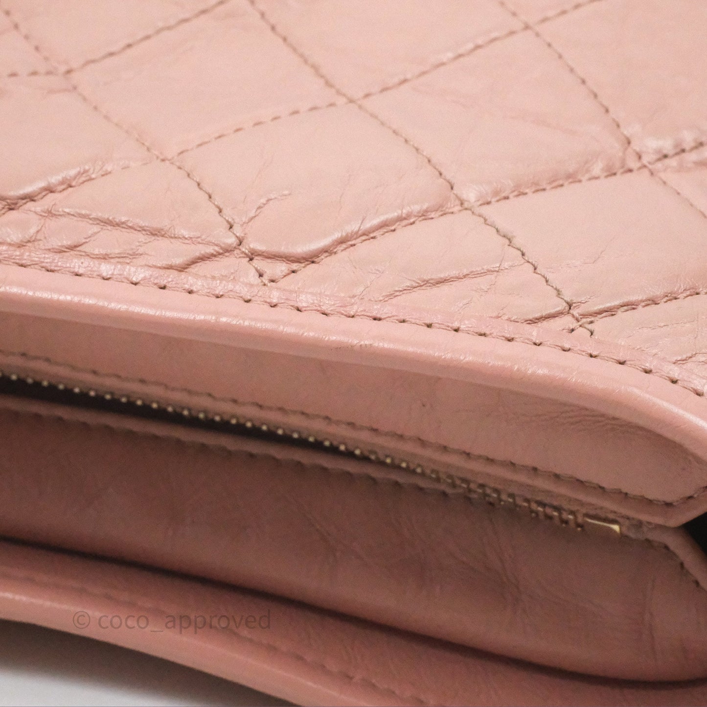 Chanel Small Gabrielle Hobo Quilted Pink Aged Calfskin