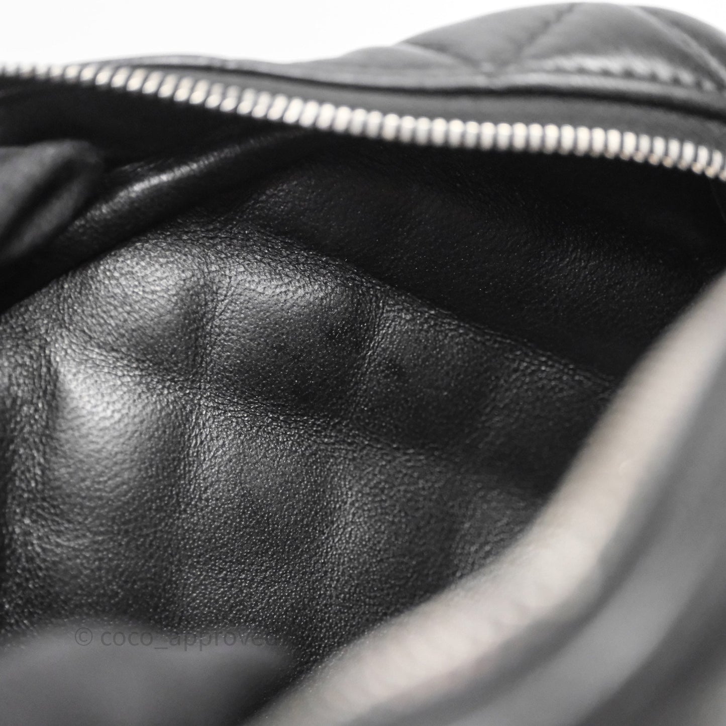 Chanel Camera Case Bag Lambskin Silver Hardware