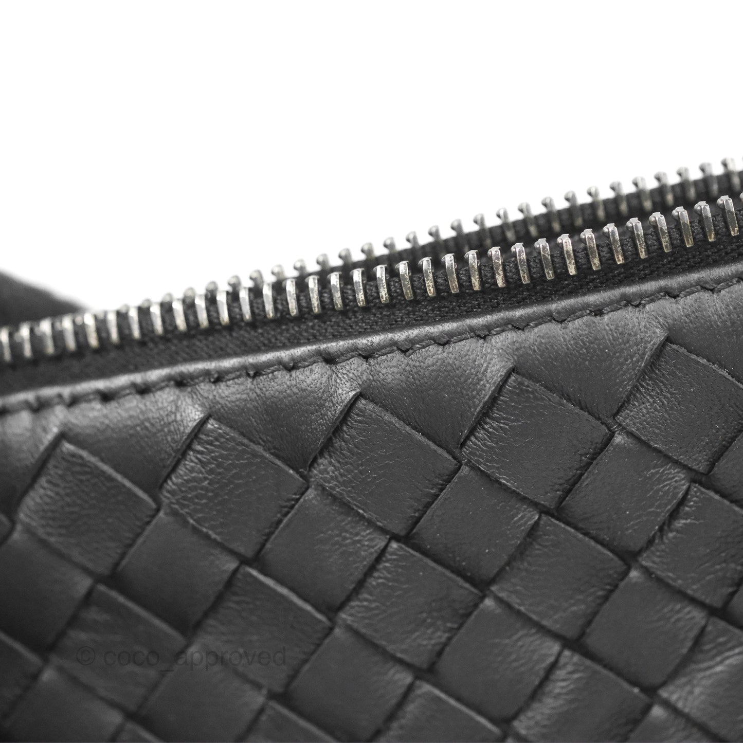 Bottega Veneta Shoulder Bag Black Nappa Intrecciato