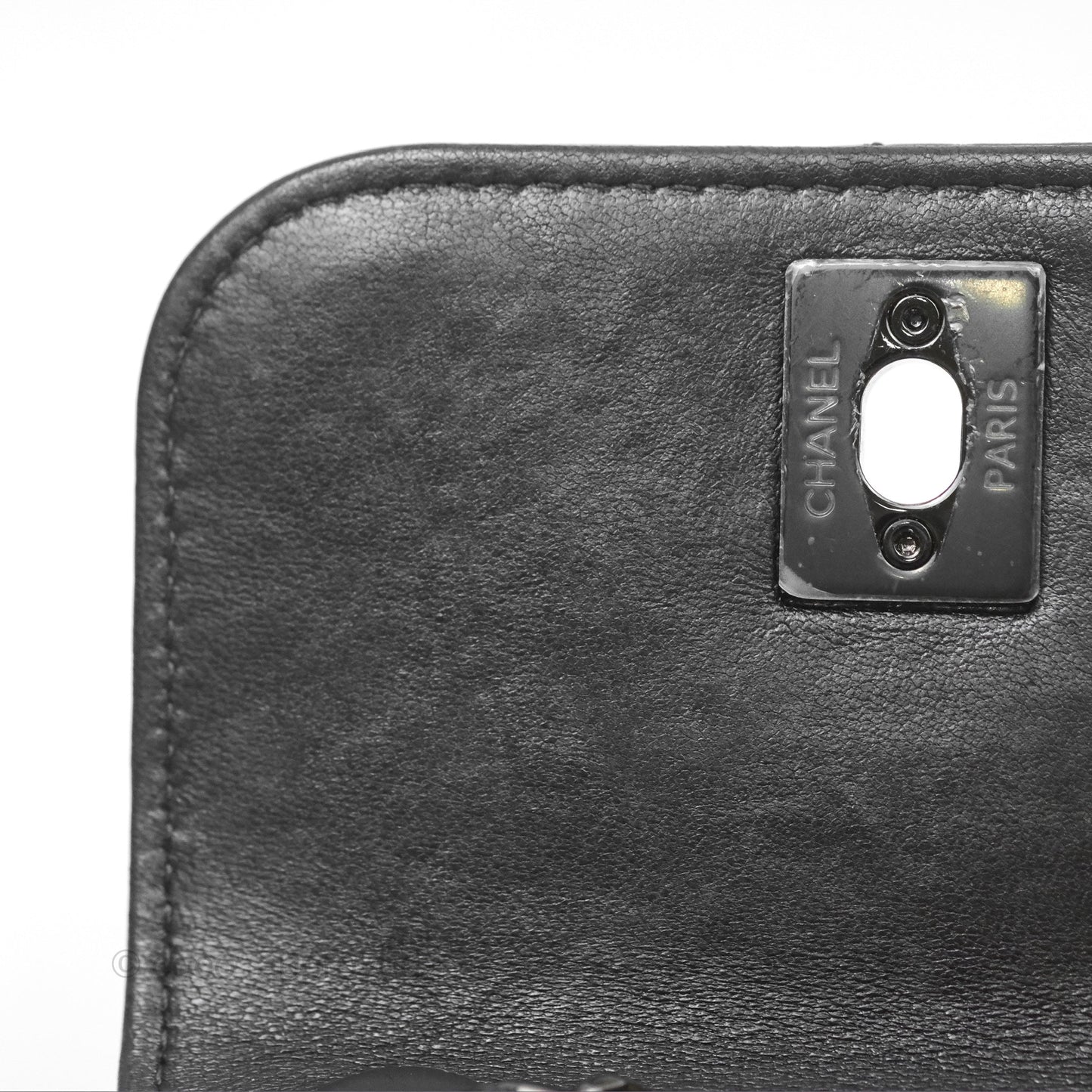 Chanel Mini Trendy CC Clutch With Chain Quilted So Black Lambskin