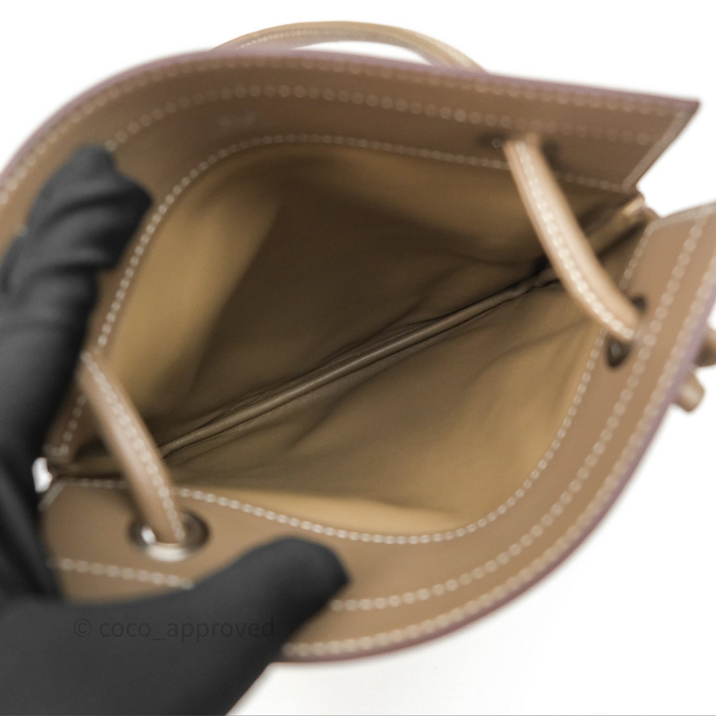 Hermès Mini Aline Bag Etoupe 18 Swift
