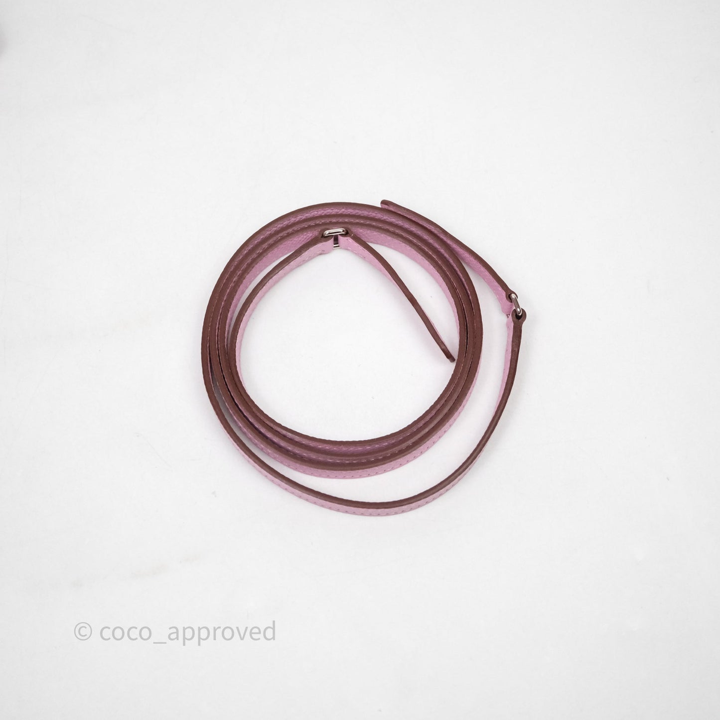 Hermès Constance To Go Wallet Mauve Sylvestre X9 Epsom Palladium hardware