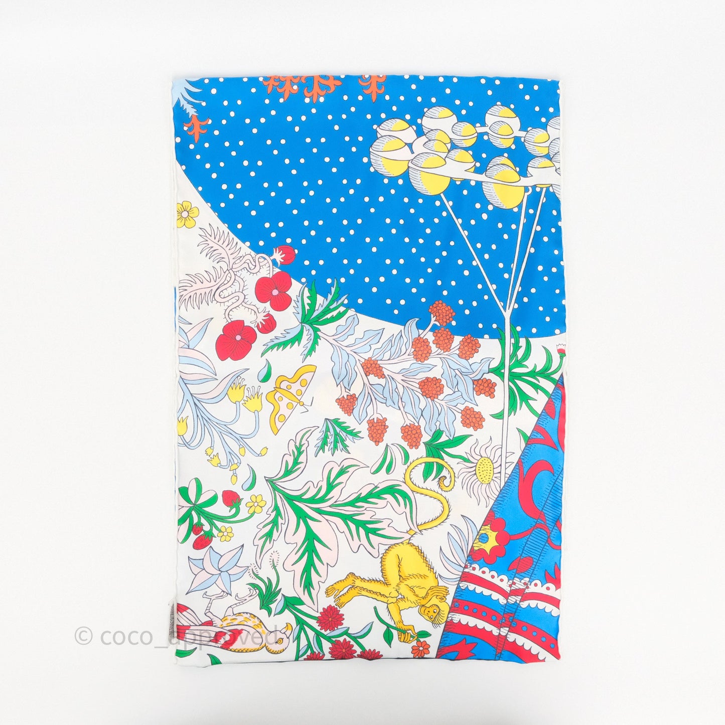 Hermès Le Premier Chant, Wow ! Silk Muffler