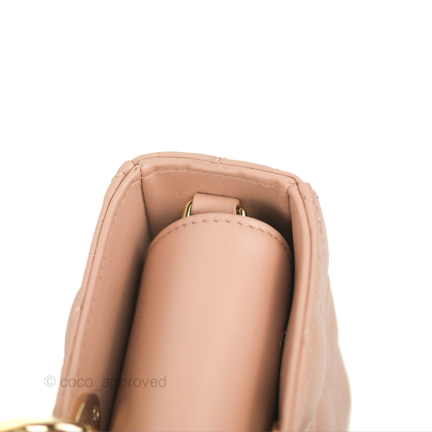 Dior Medium Lady D-Joy Bag Nude Pink Lambskin Cannage