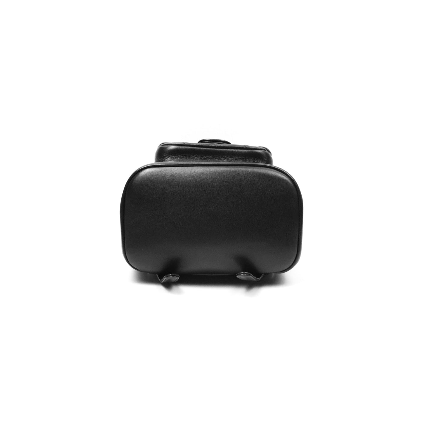 Chanel Quilted Small Duma Drawstring Backpack Black Calfskin