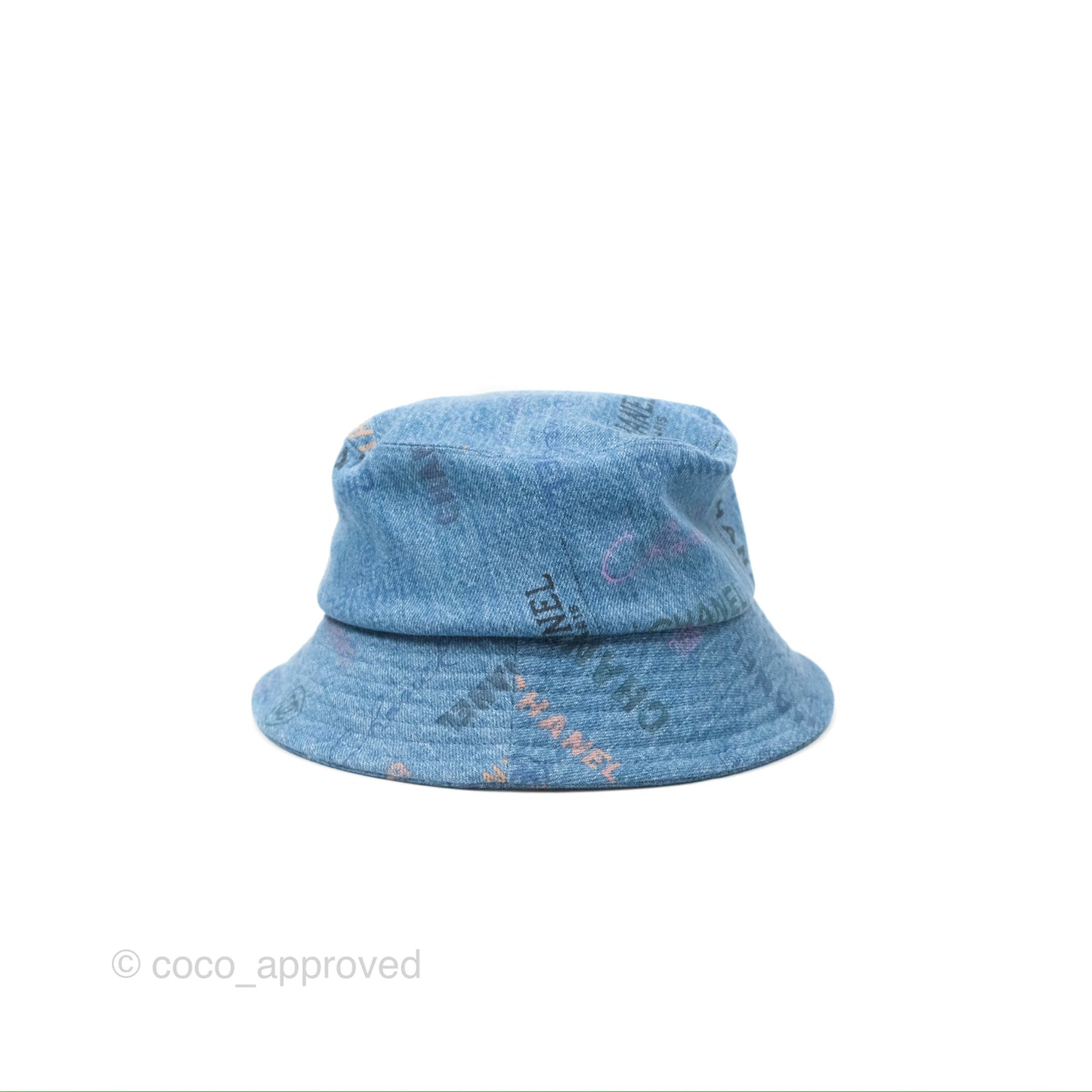 Chanel CC Denim Bucket Hat 22S