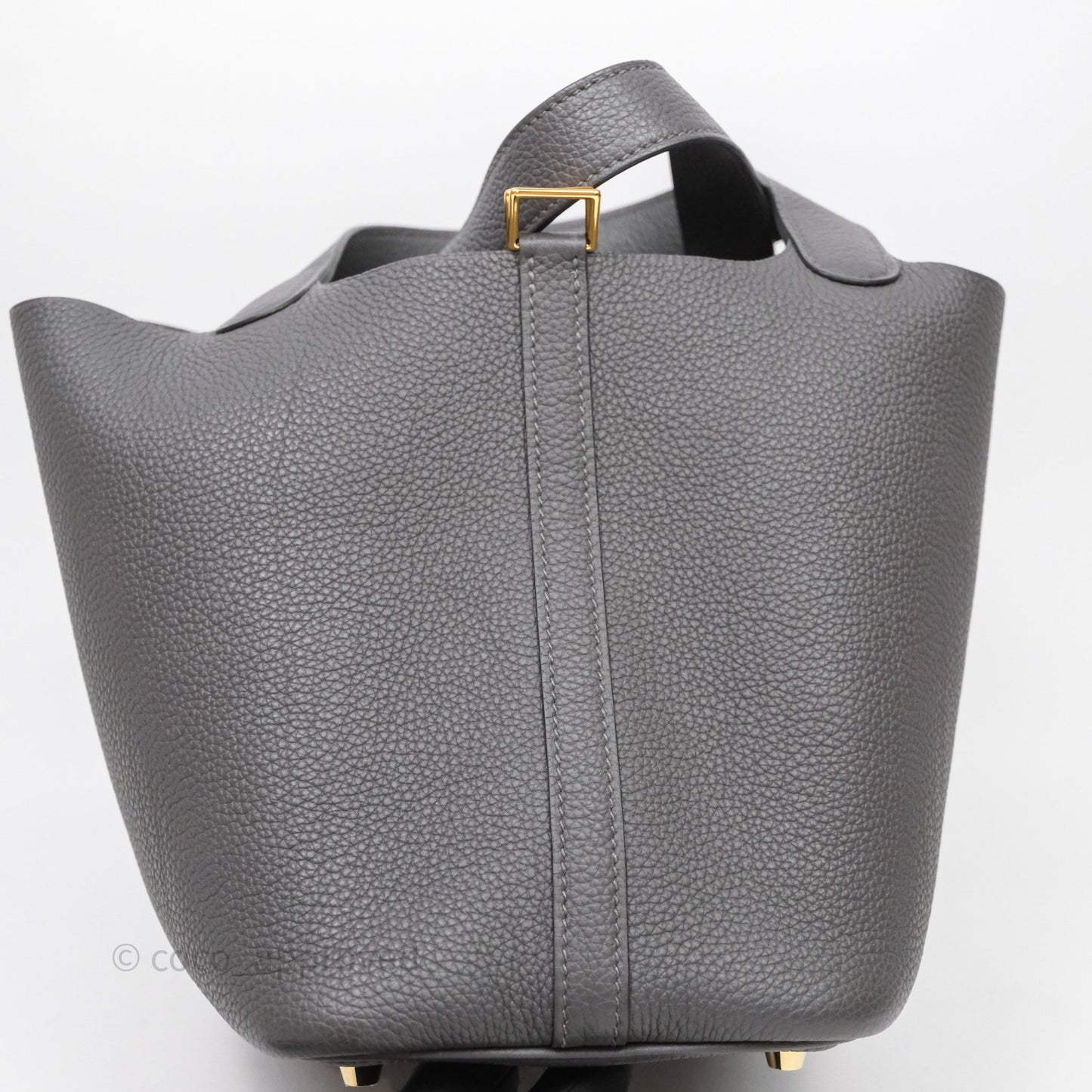 Hermès Picotin Lock 18 Graphite 88 Taurillon Maurice Gold Hardware