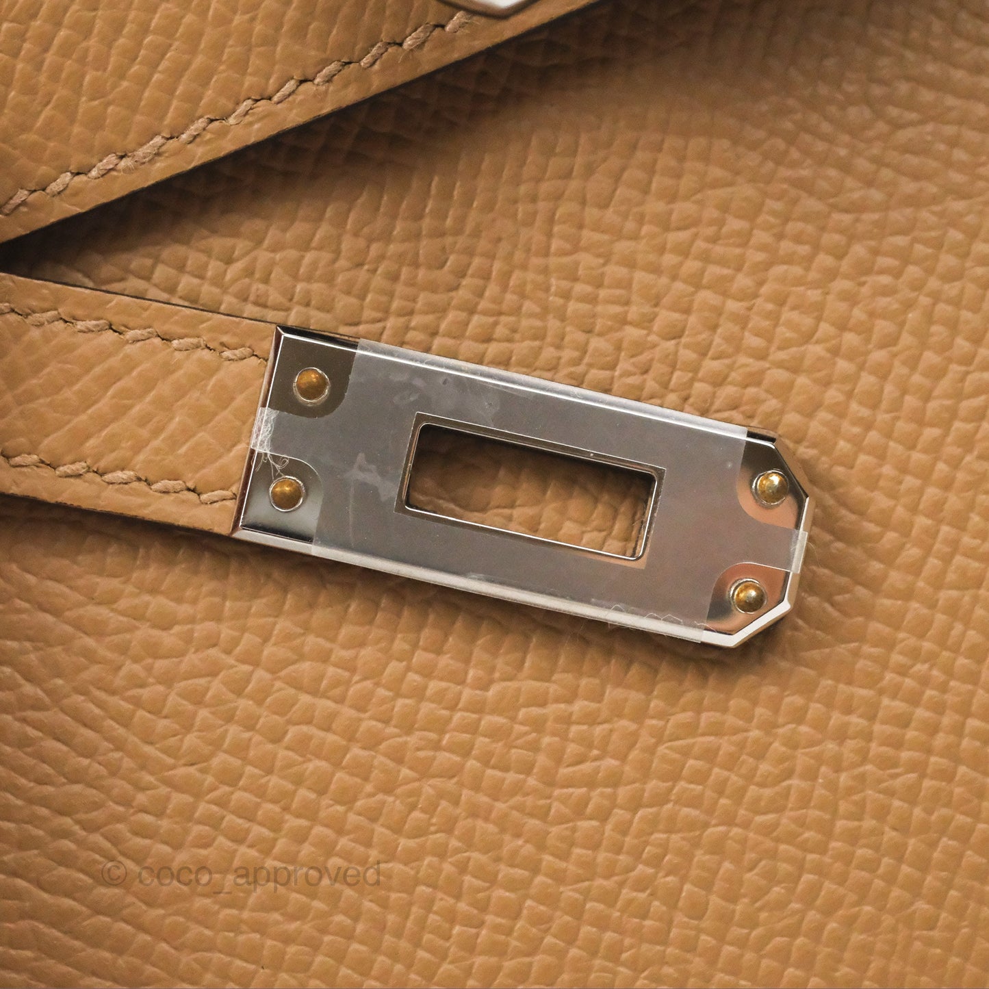 Hermès Mini Kelly II Chai 0M Epsom Palladium Hardware