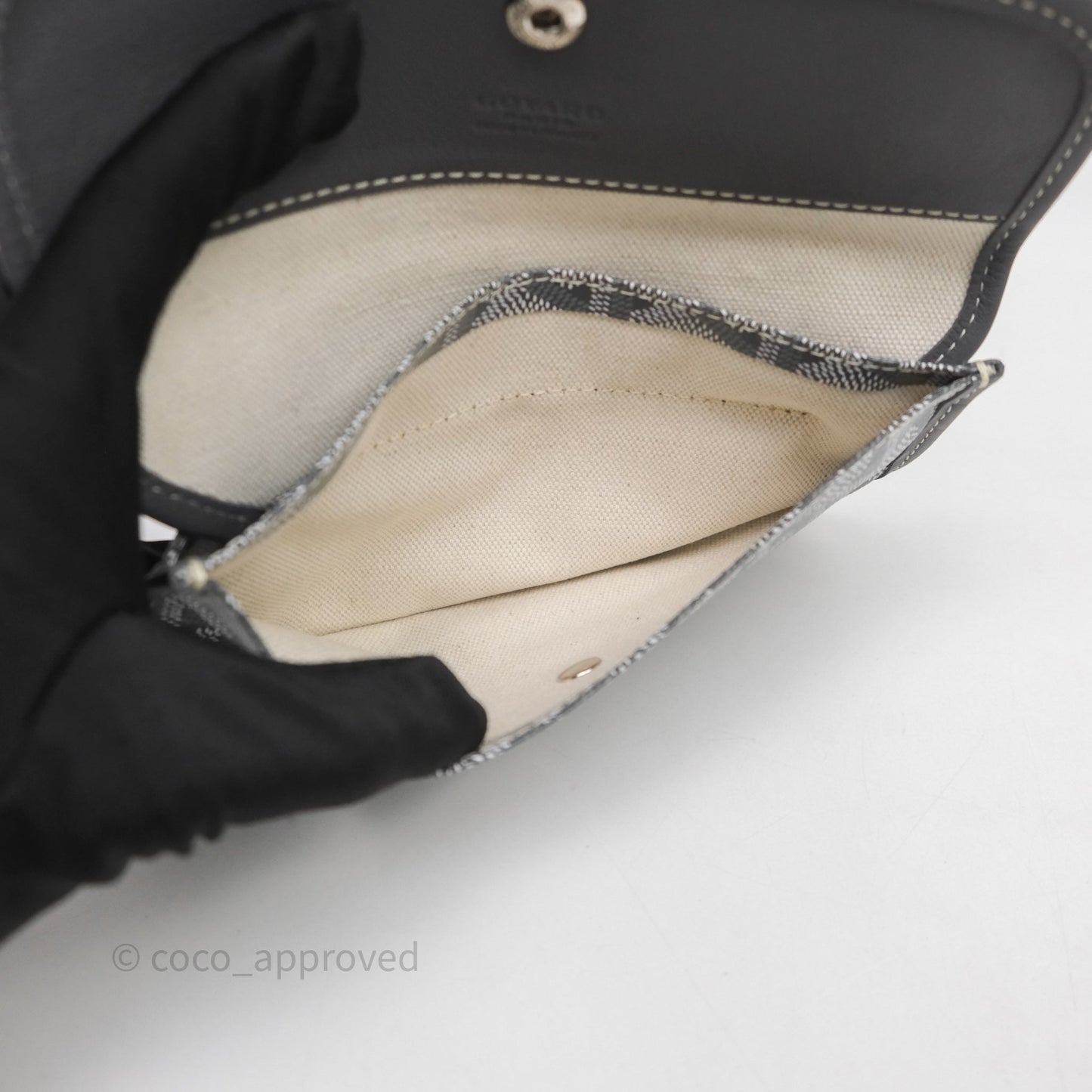 Goyard St Louis Tote PM Grey