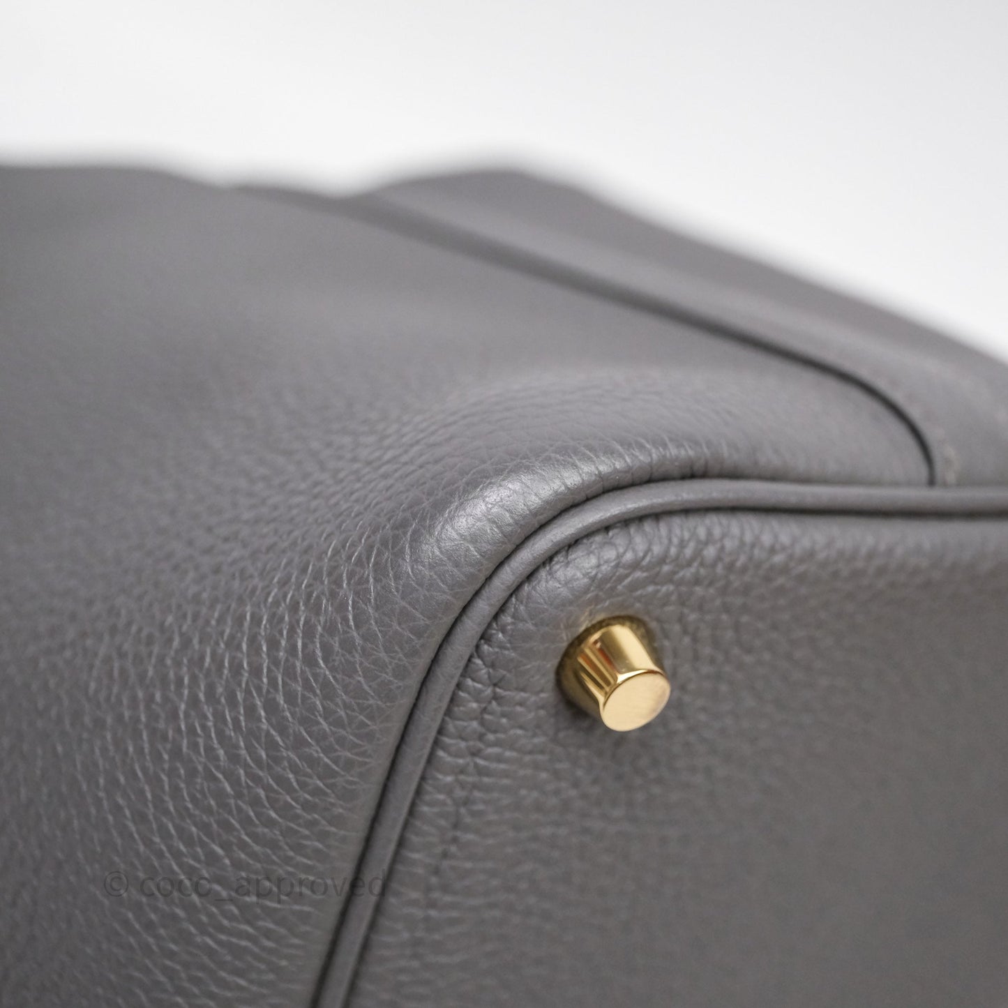 Hermès Picotin Lock 18 Graphite 88 Taurillon Maurice Gold Hardware