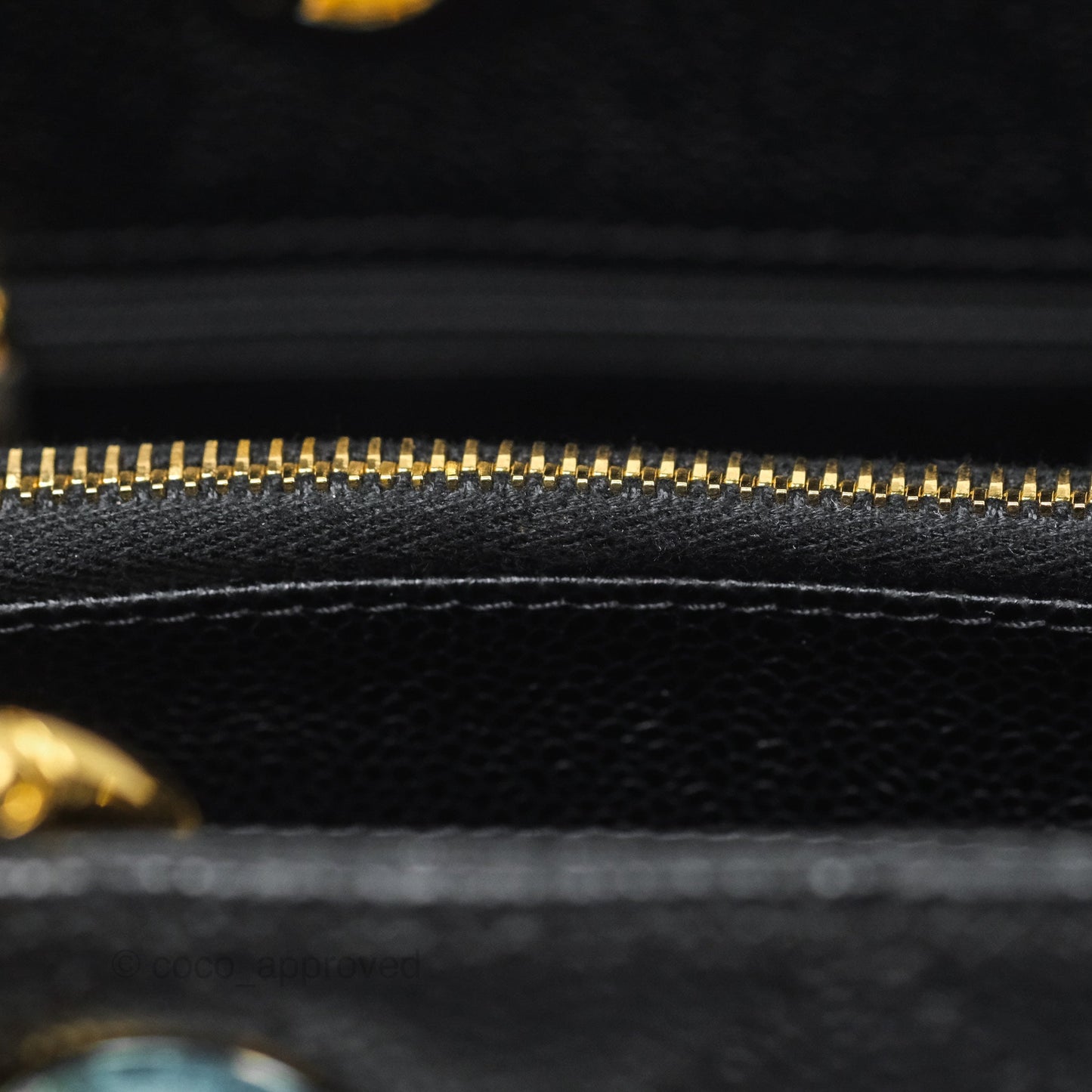 Chanel GST Black Caviar Gold Hardware