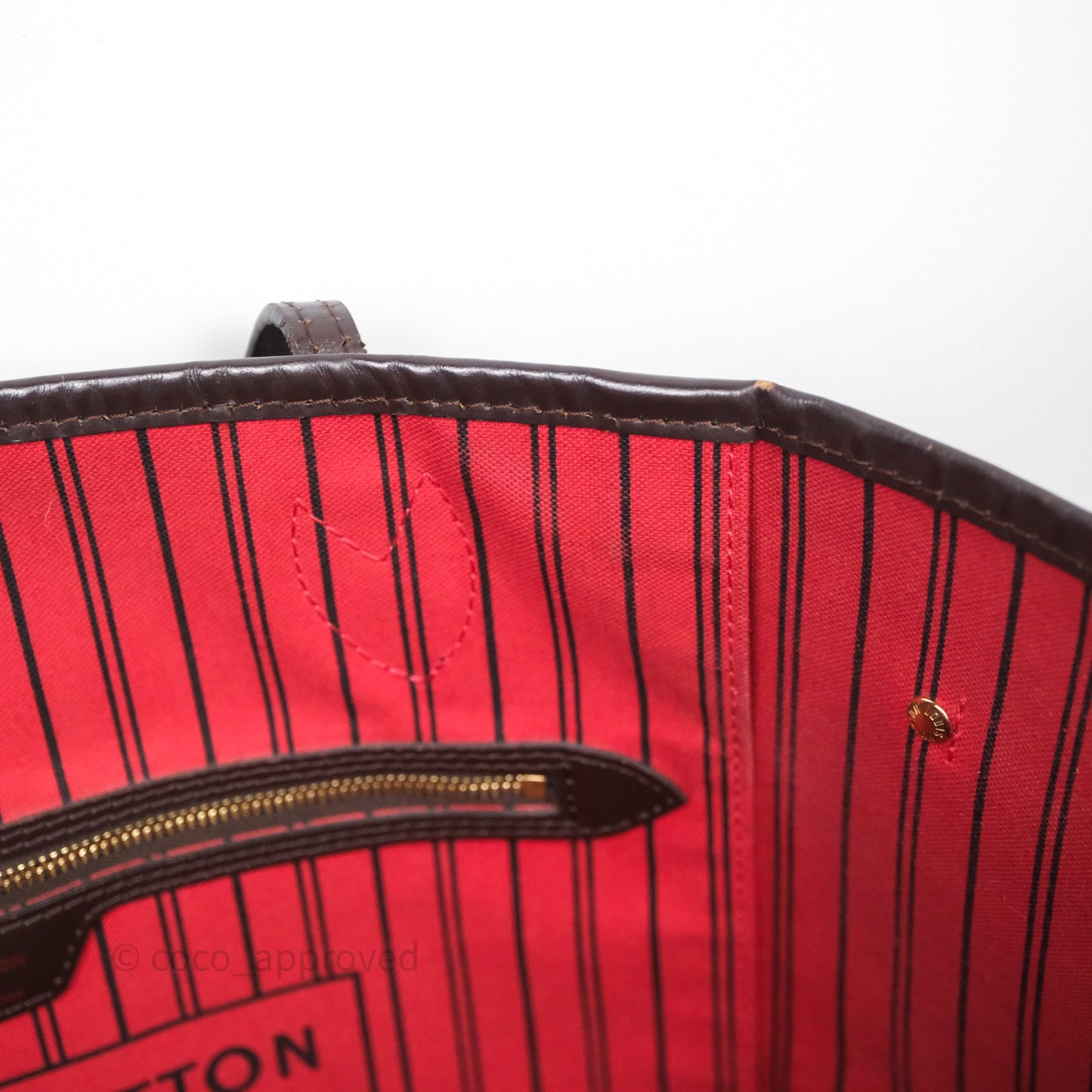 Louis Vuitton Neverfull Tote Bag GM Damier Ebene