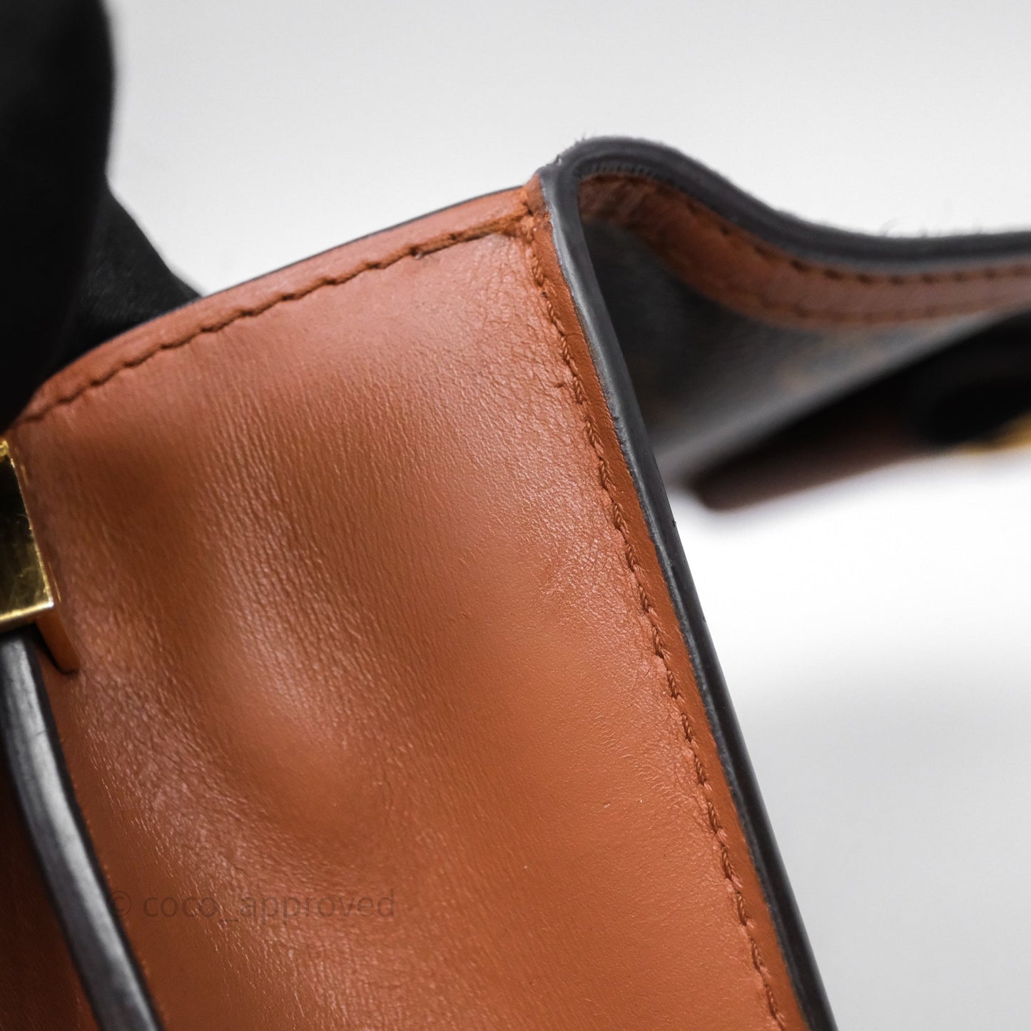 Louis Vuitton Mini Dauphine Monogram Tan Calfskin