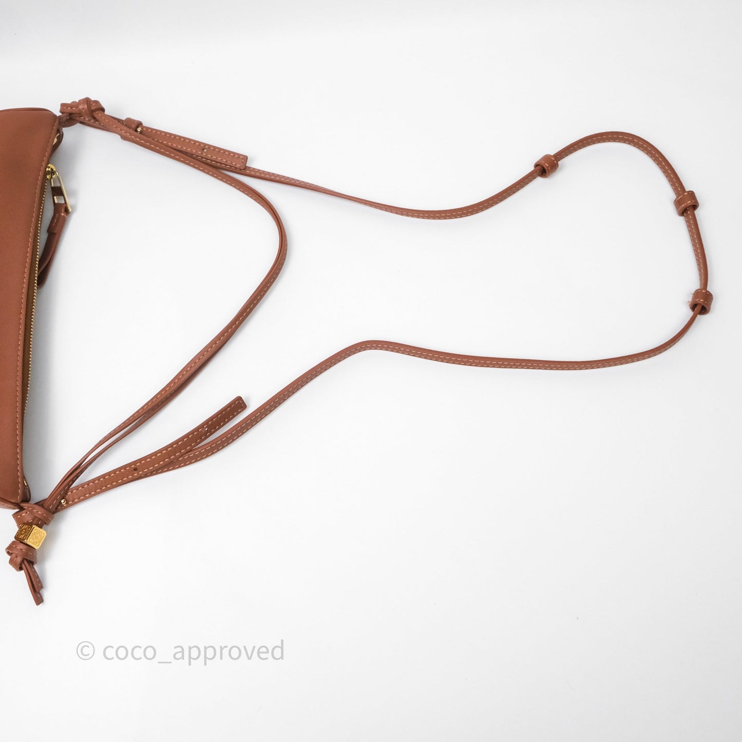 Loewe Mini Hammock Shoulder Bag Brown