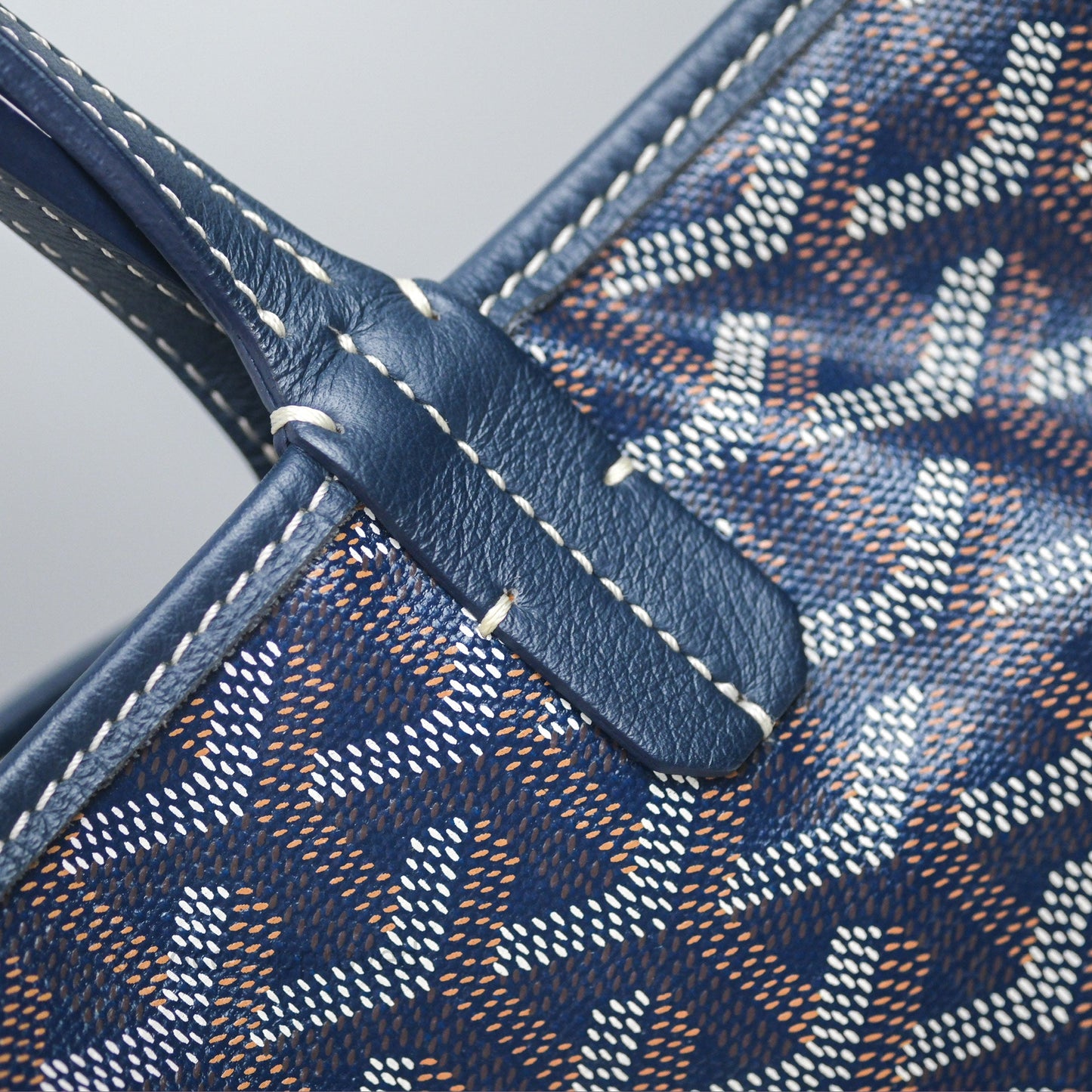 Goyard St Louis Tote PM Navy