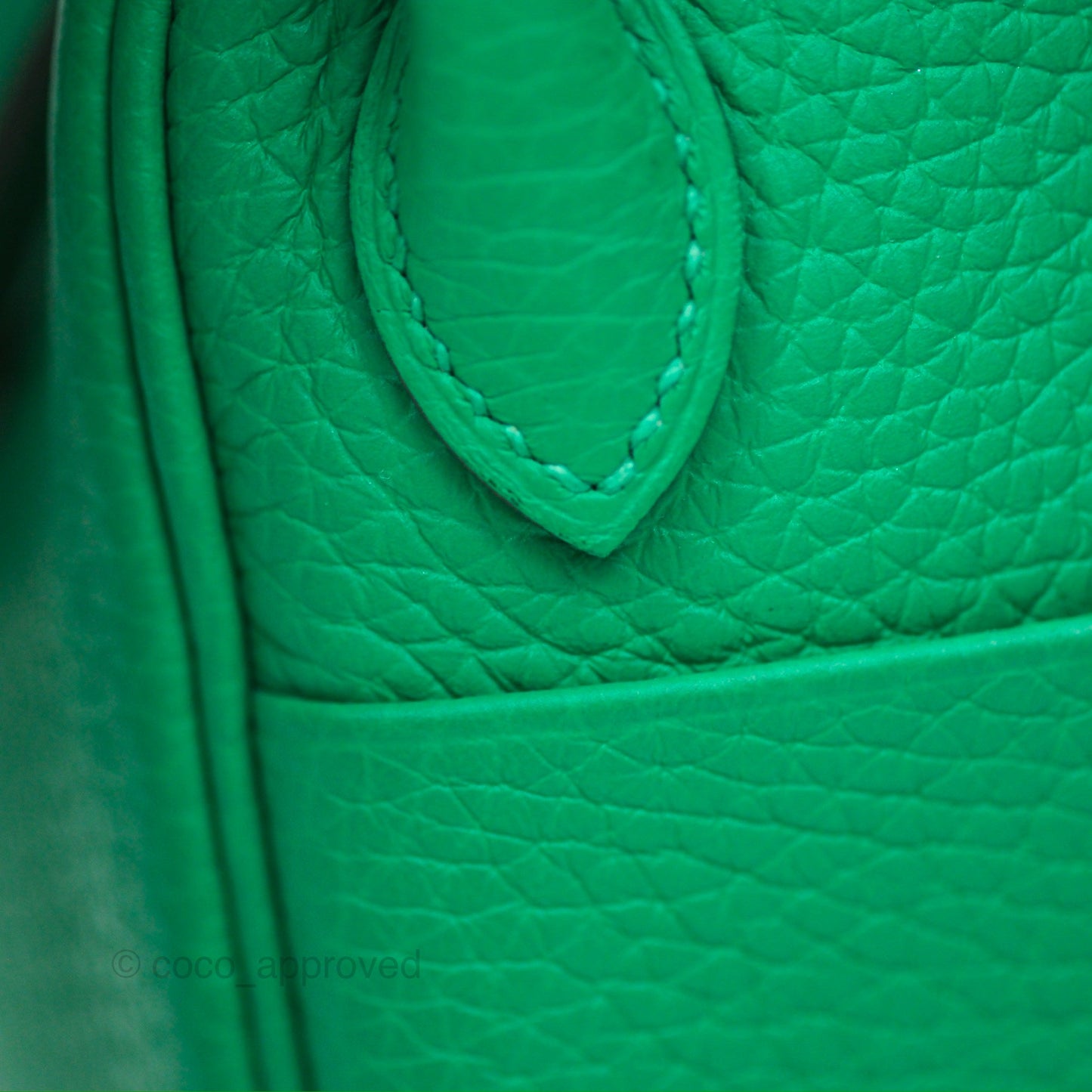 Hermès Mini Lindy 20 Menthe 6W Clemence Palladium Hardware
