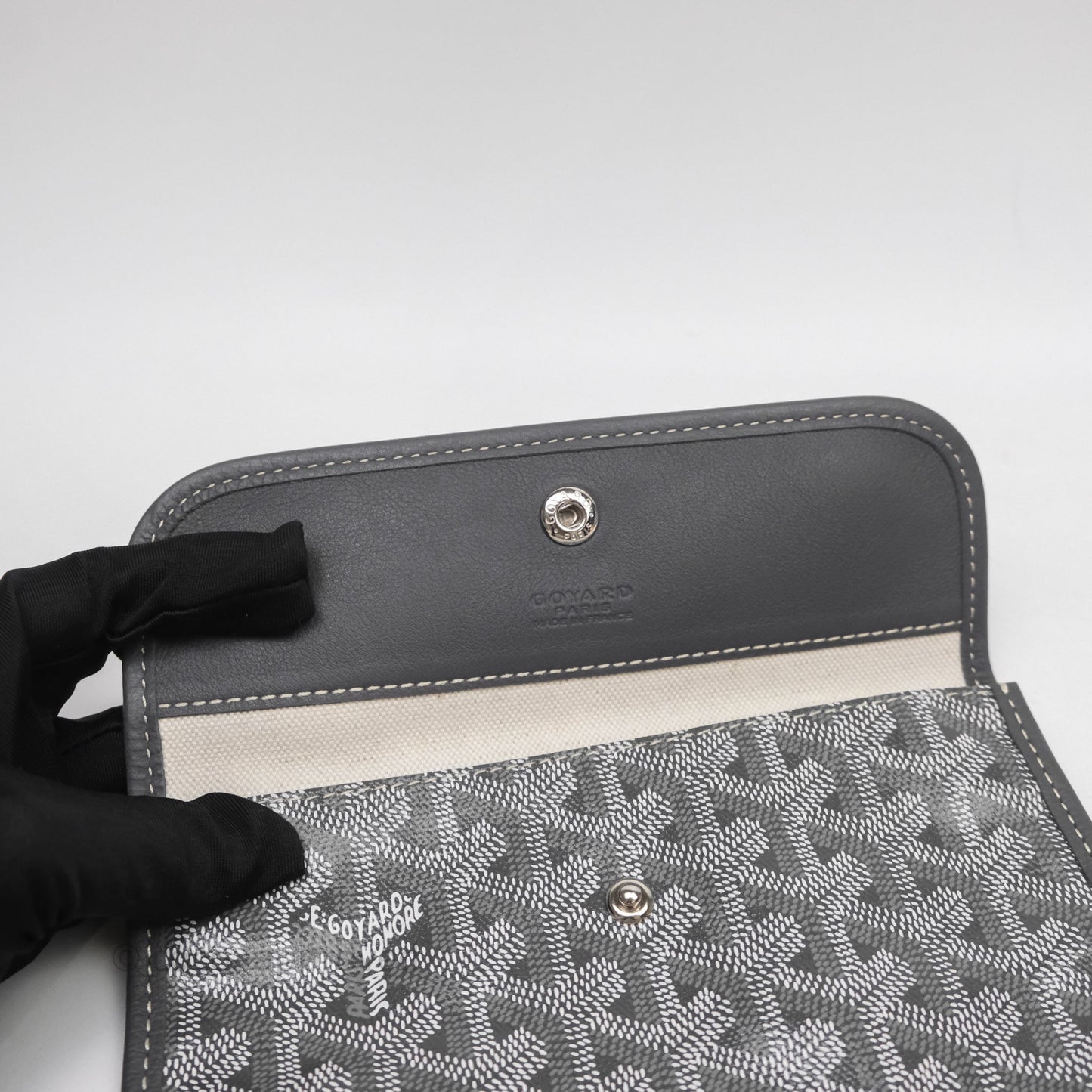 Goyard St Louis Tote PM Grey