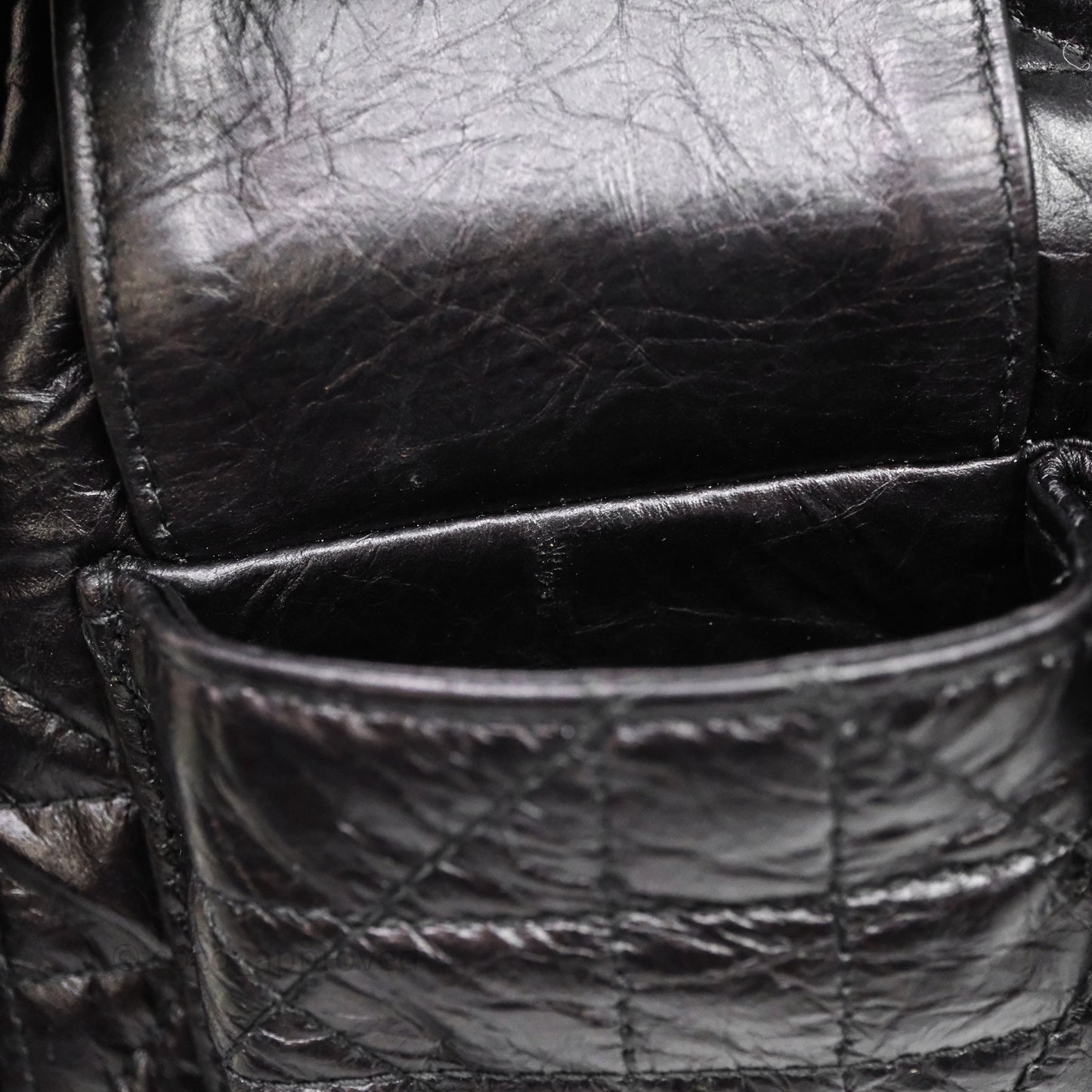 Christian Dior Medium Dior Caro Backpack Black Macrocannage Lambskin
