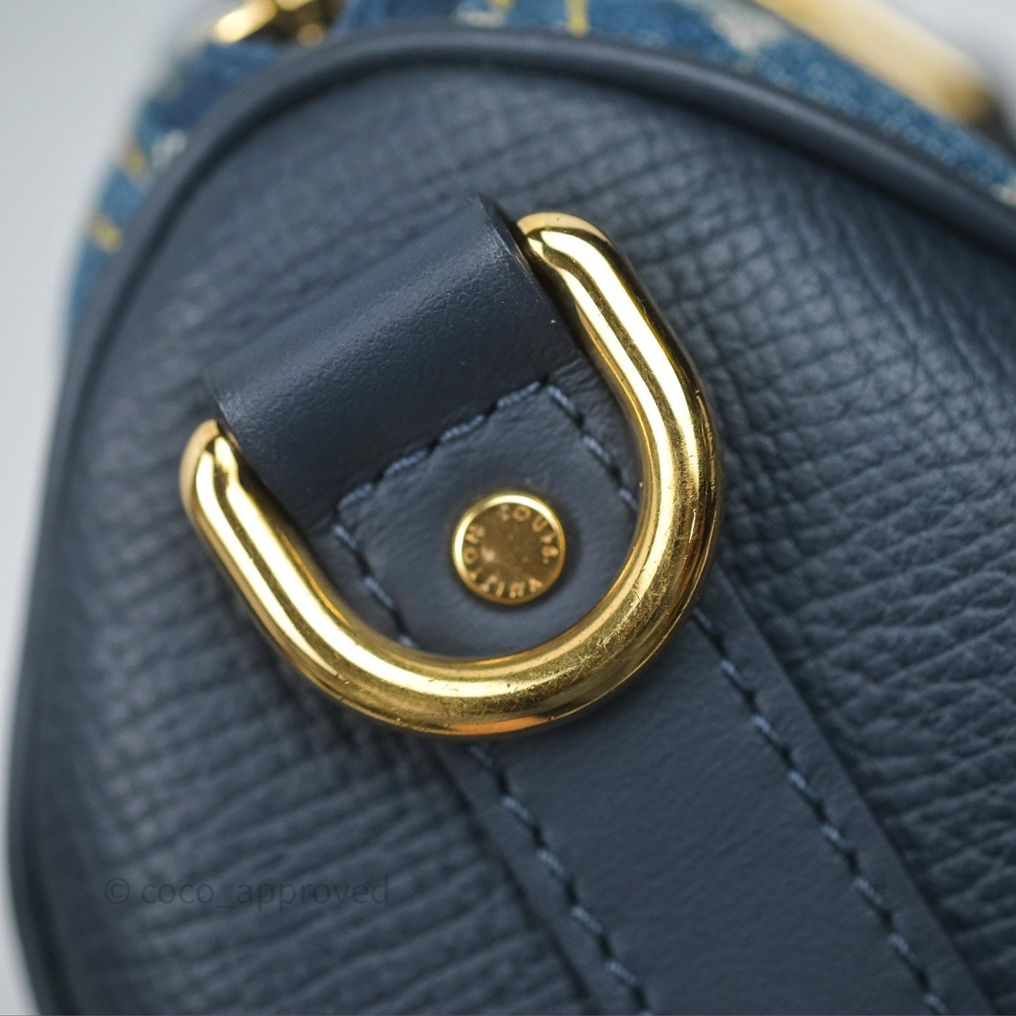 Louis Vuitton x Nigo Keepall XS Denim Blue